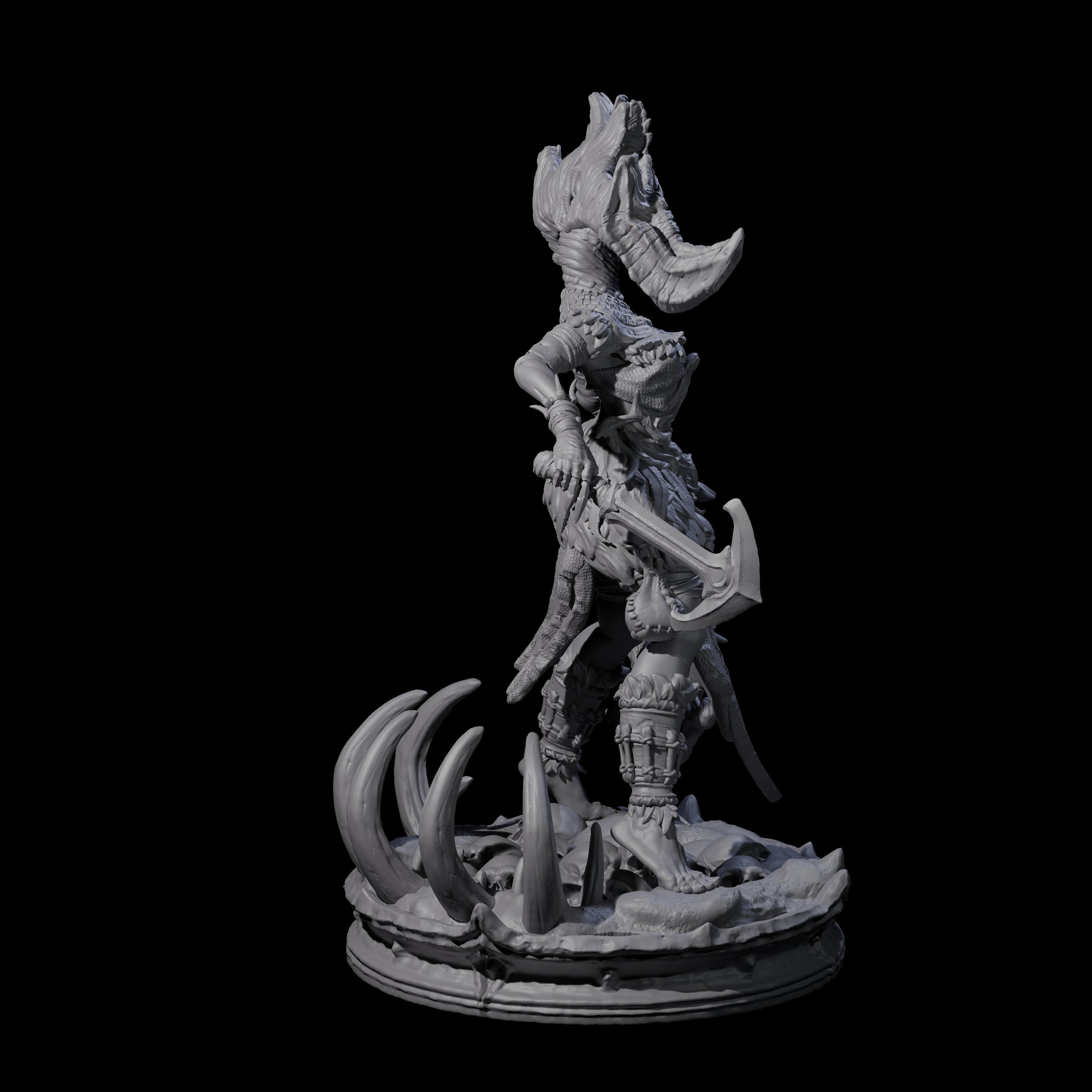 Unscrupulous Shadow Weaver D Miniature for Dungeons and Dragons, Pathfinder or other TTRPGs