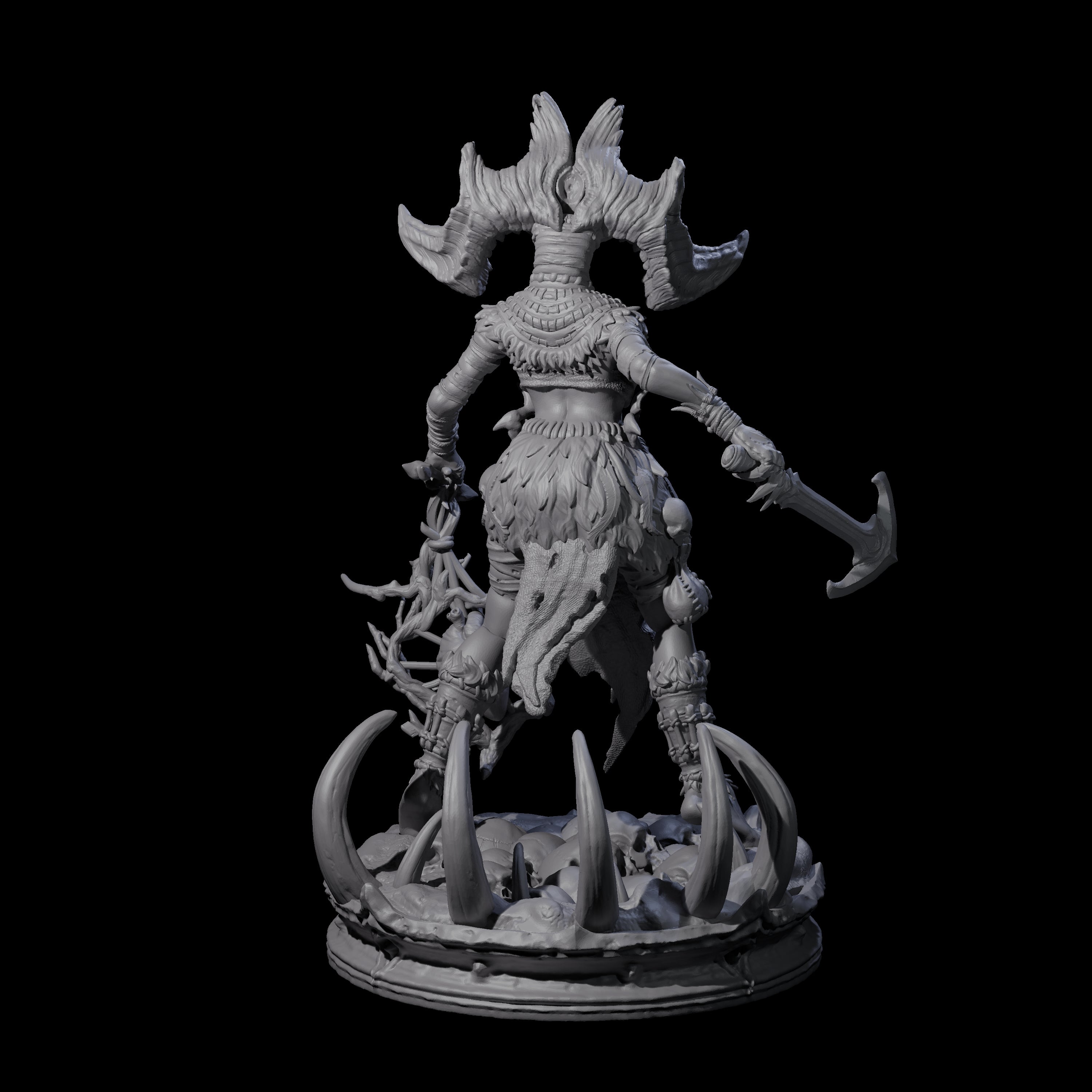 Unscrupulous Shadow Weaver D Miniature for Dungeons and Dragons, Pathfinder or other TTRPGs