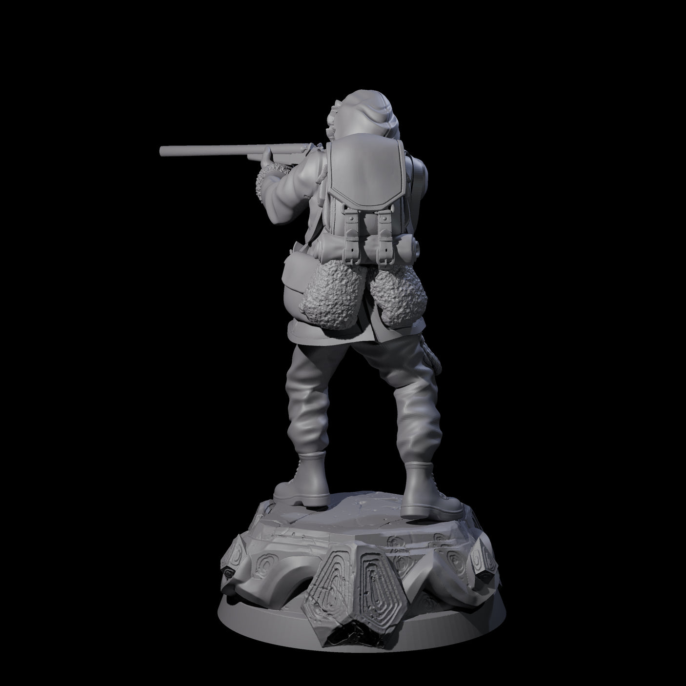 Unshakable Human Investigator Miniature for Dungeons and Dragons, Pathfinder or other TTRPGs