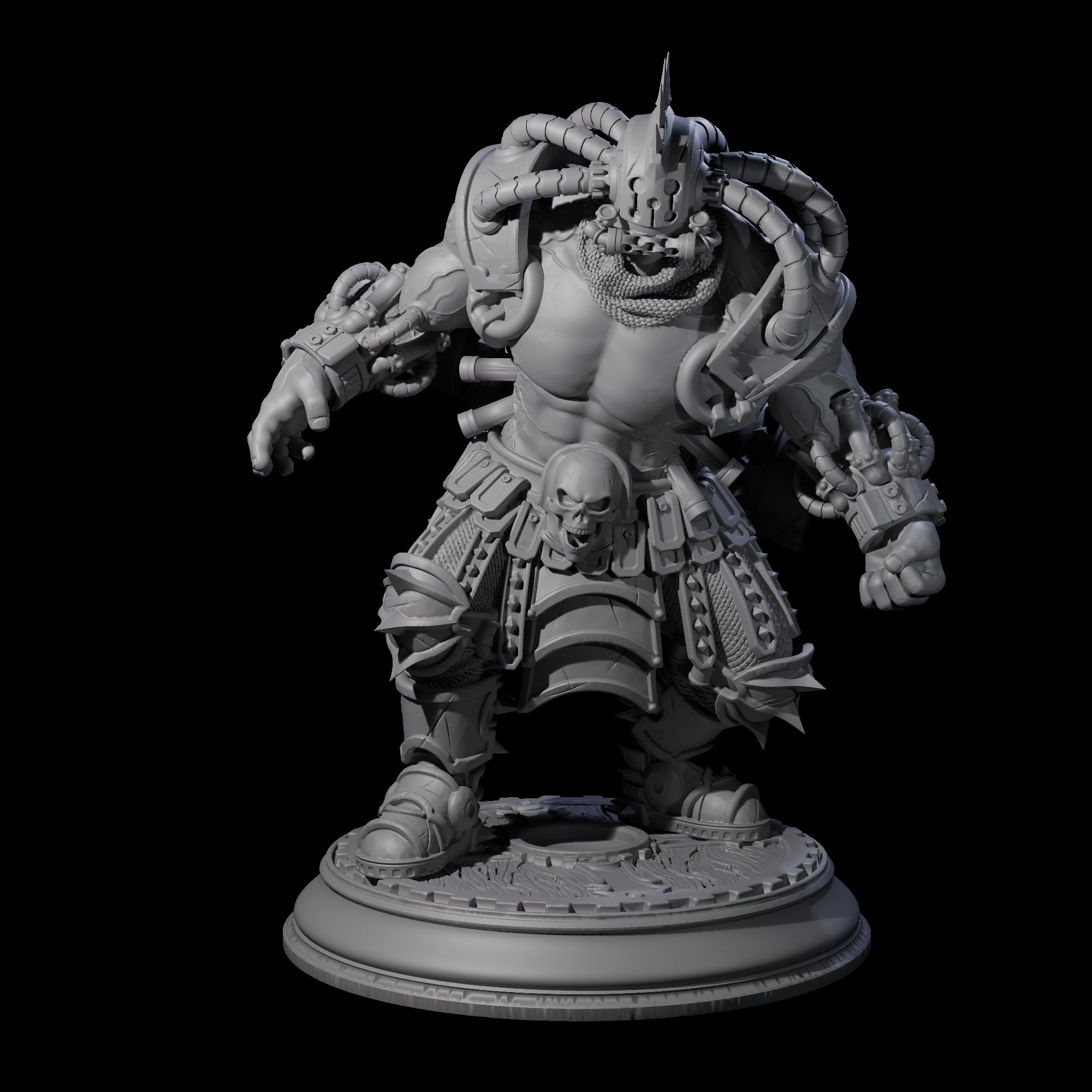 Unsteady Cyborg Miniature for Dungeons and Dragons, Pathfinder or other TTRPGs