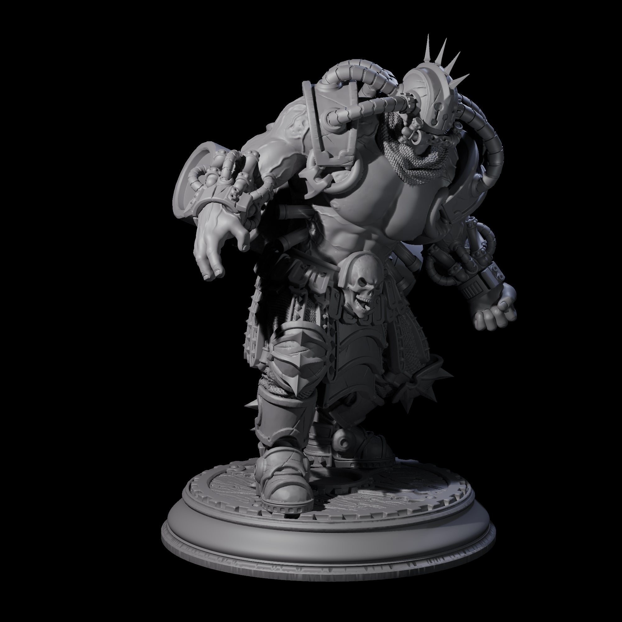 Unsteady Cyborg Miniature for Dungeons and Dragons, Pathfinder or other TTRPGs