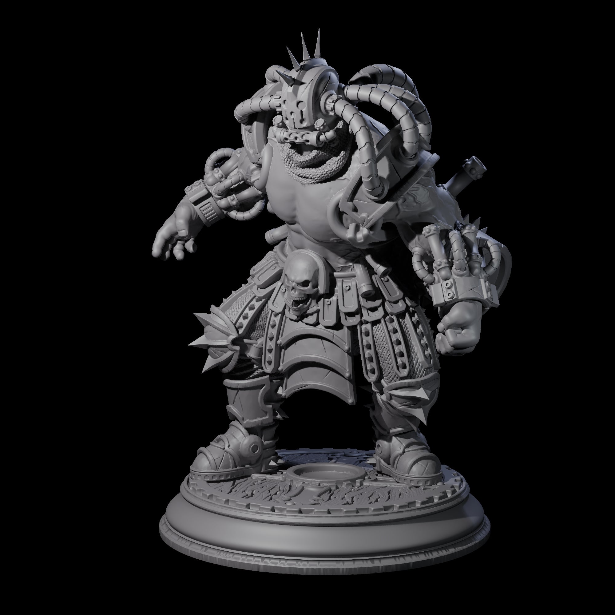 Unsteady Cyborg Miniature for Dungeons and Dragons, Pathfinder or other TTRPGs