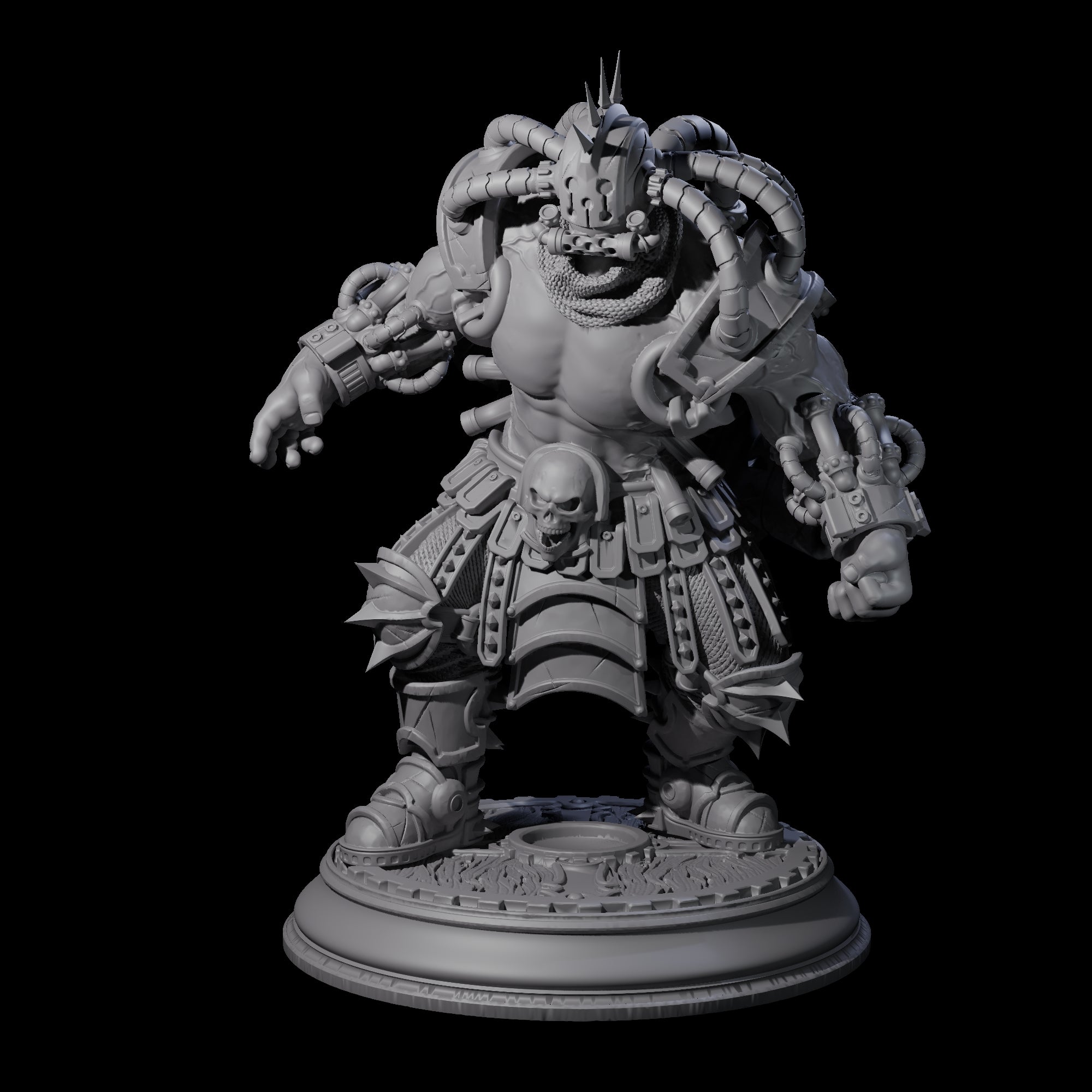Unsteady Cyborg Miniature for Dungeons and Dragons, Pathfinder or other TTRPGs