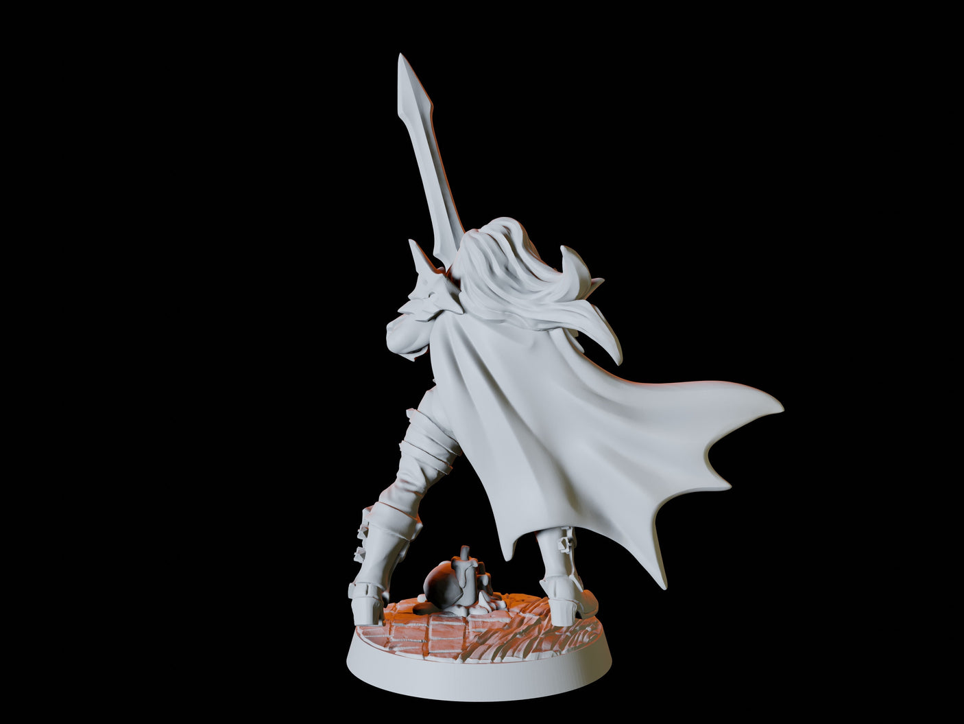 Vampire Army - Six Soldiers Miniature for Dungeons and Dragons, Pathfinder or other TTRPGs