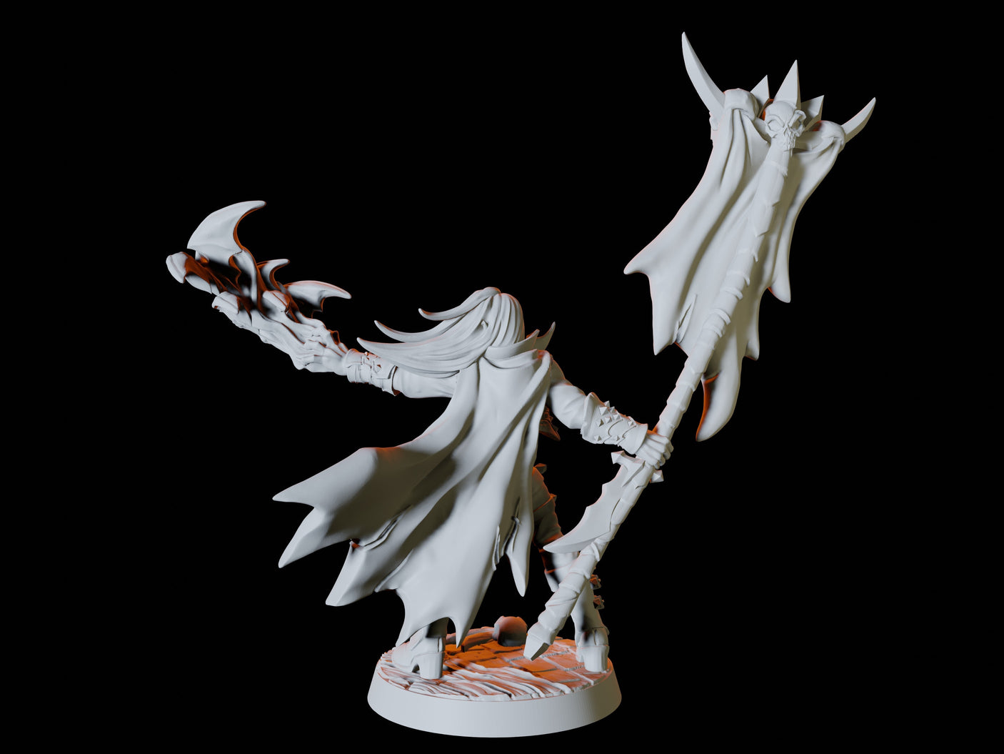 Vampire Army - Six Soldiers Miniature for Dungeons and Dragons, Pathfinder or other TTRPGs