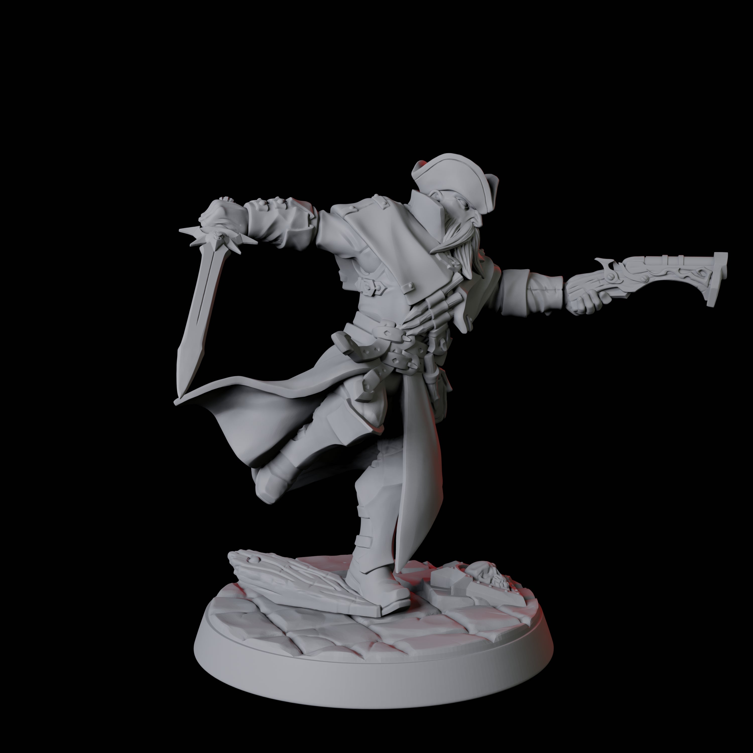 Vampire Hunter A Miniature for Dungeons and Dragons, Pathfinder or other TTRPGs