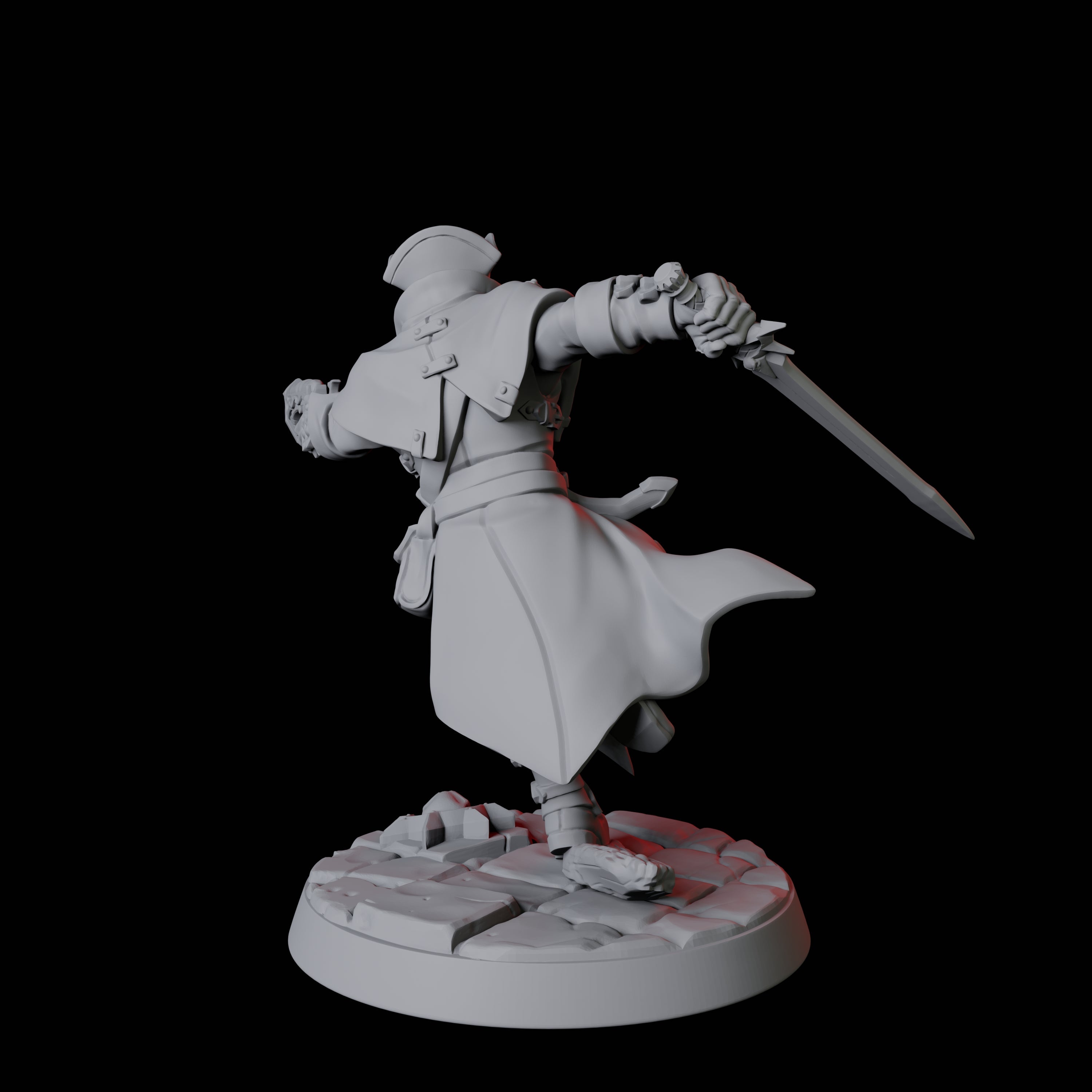 Vampire Hunter A Miniature for Dungeons and Dragons, Pathfinder or other TTRPGs