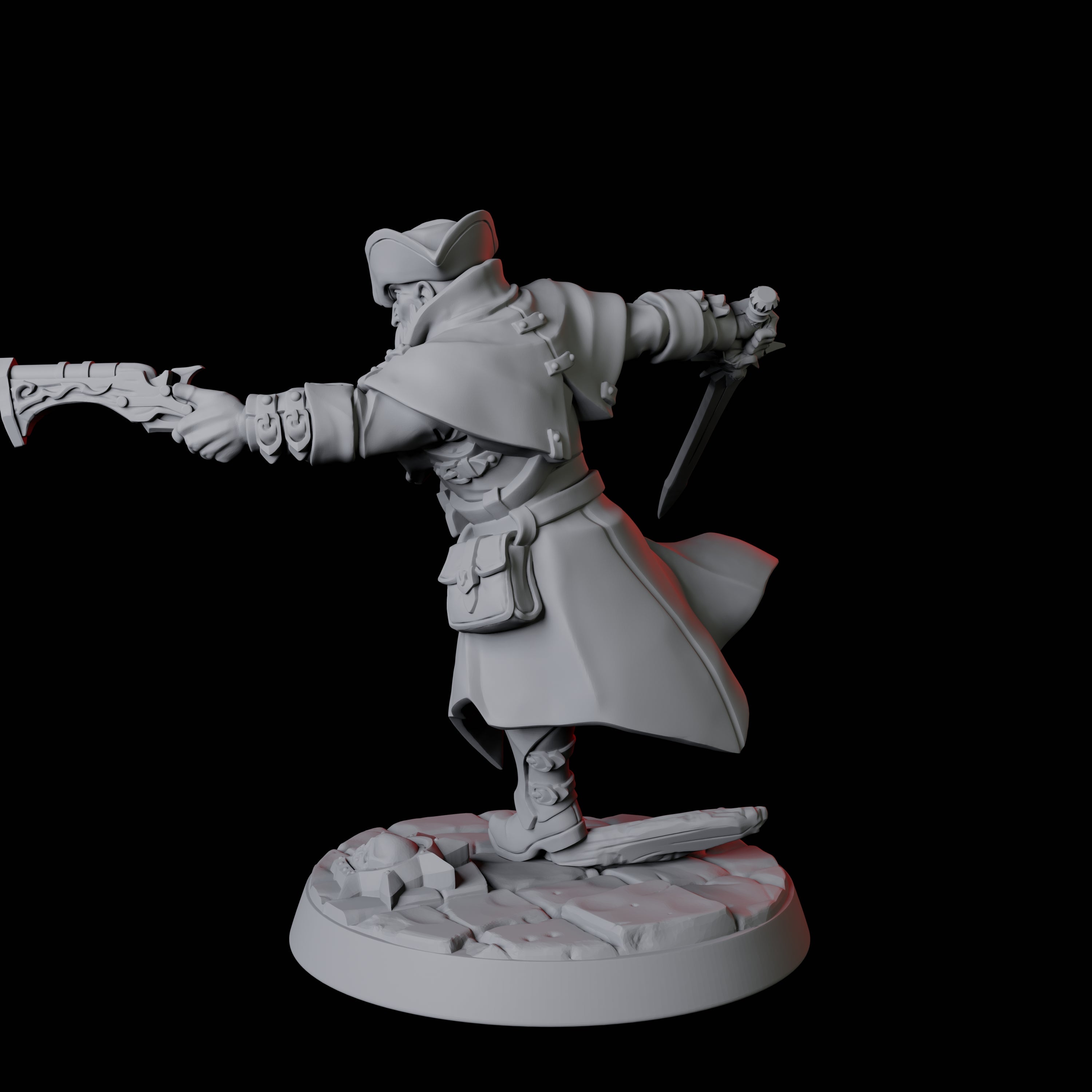 Vampire Hunter A Miniature for Dungeons and Dragons, Pathfinder or other TTRPGs