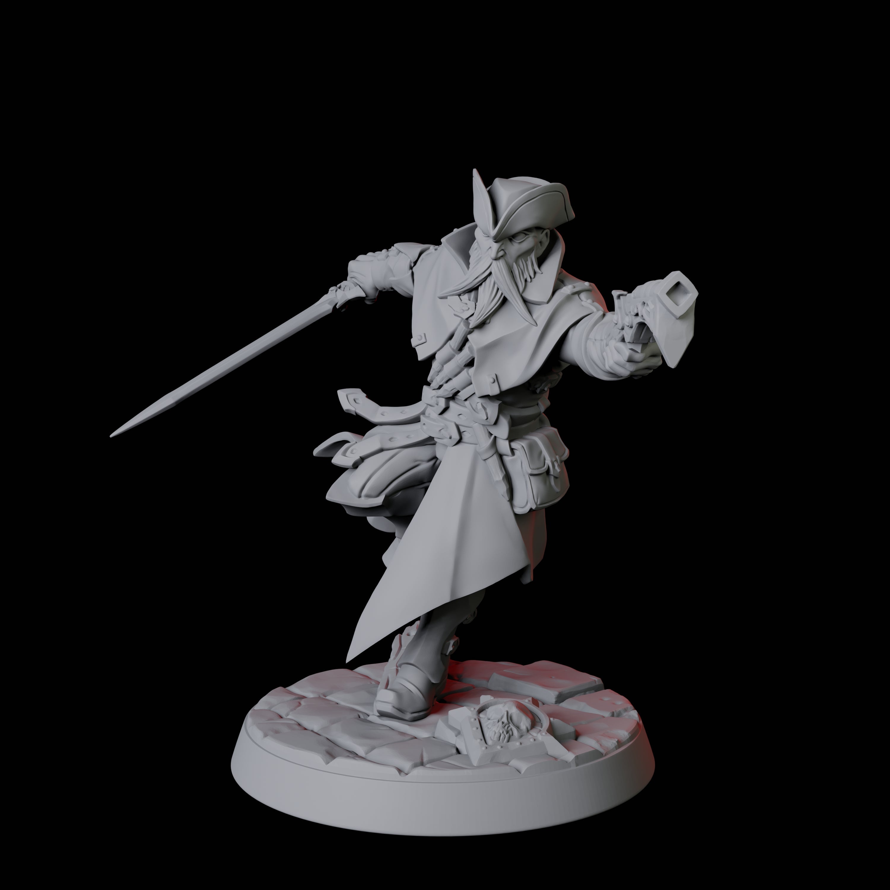 Vampire Hunter A Miniature for Dungeons and Dragons, Pathfinder or other TTRPGs