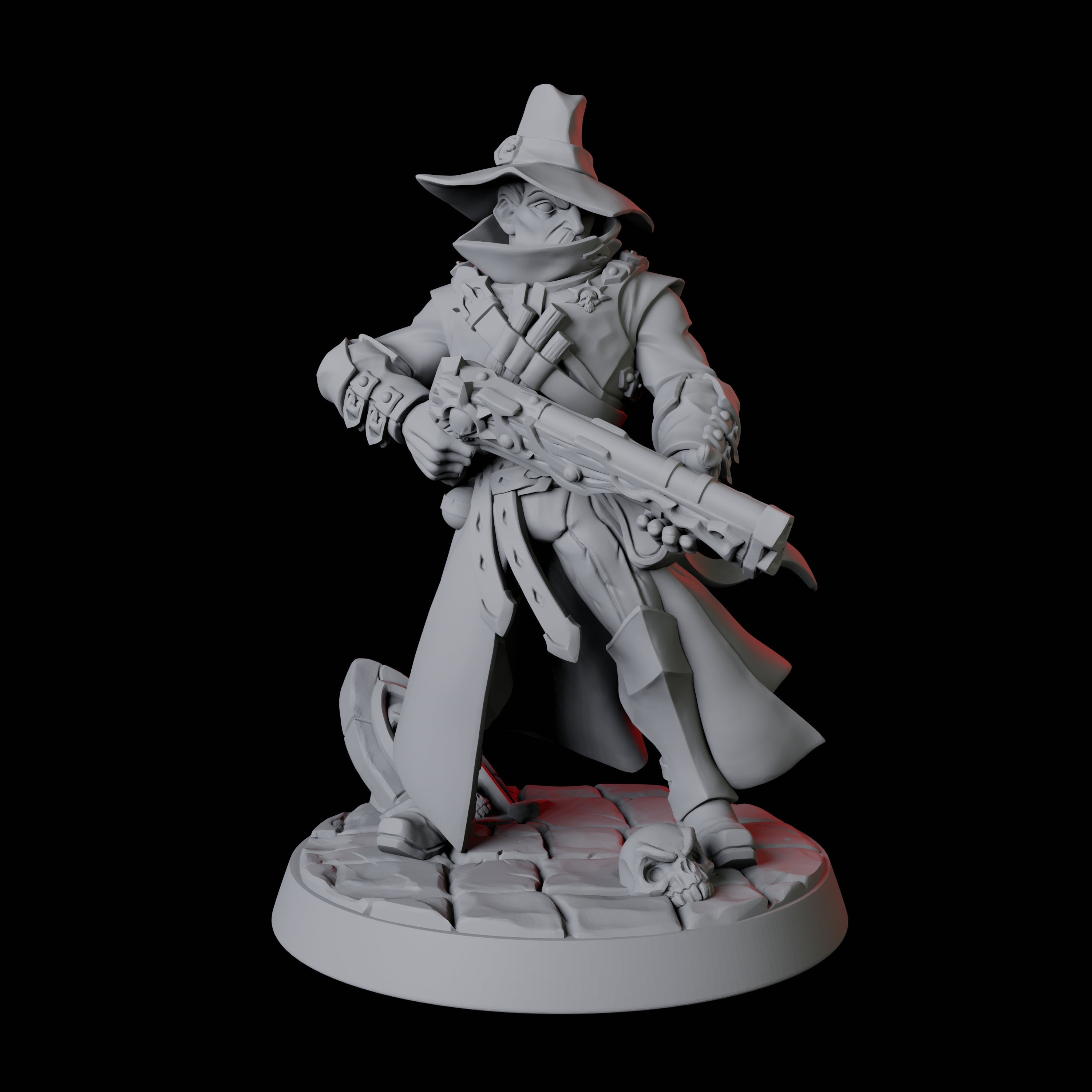 Vampire Hunter C Miniature for Dungeons and Dragons, Pathfinder or other TTRPGs