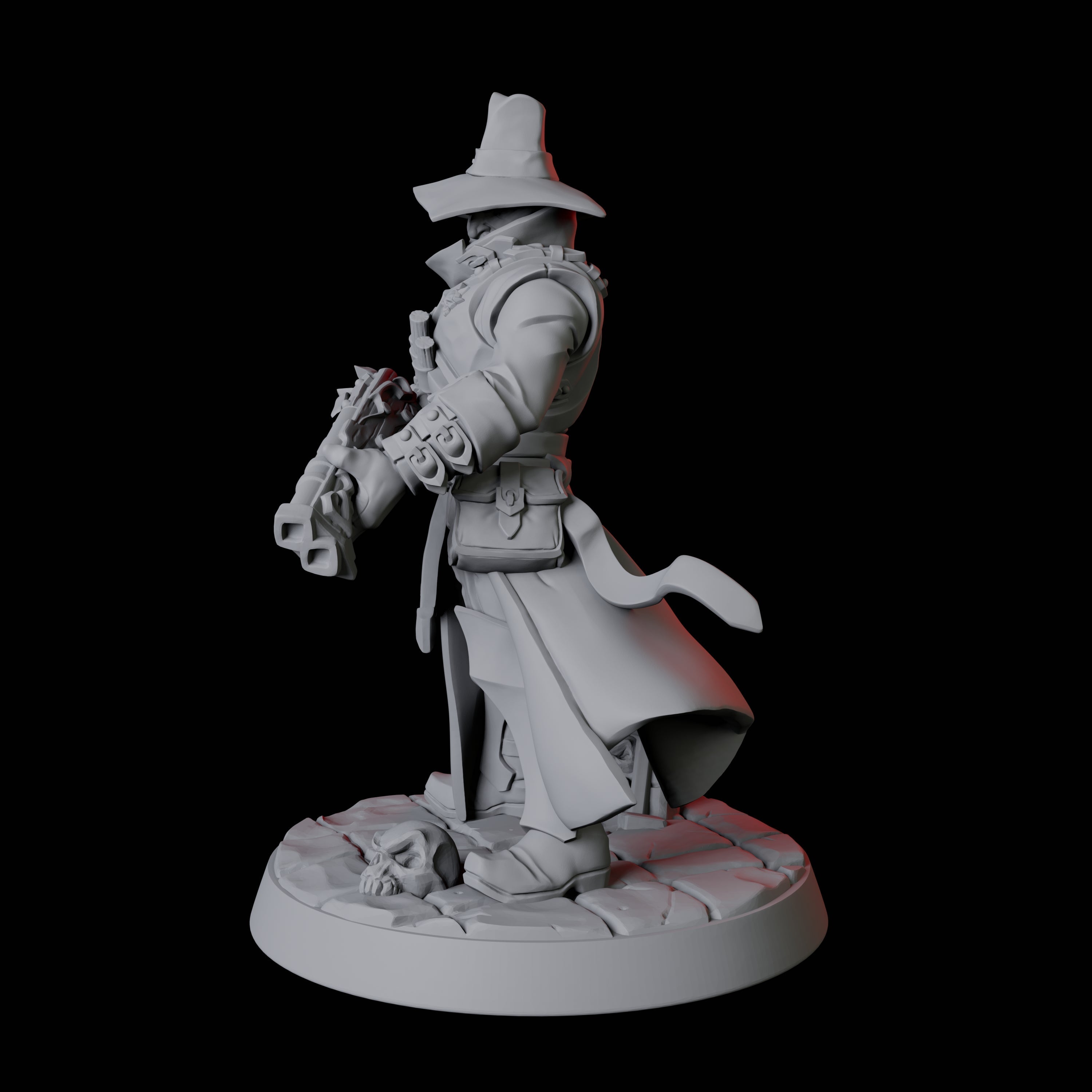 Vampire Hunter C Miniature for Dungeons and Dragons, Pathfinder or other TTRPGs