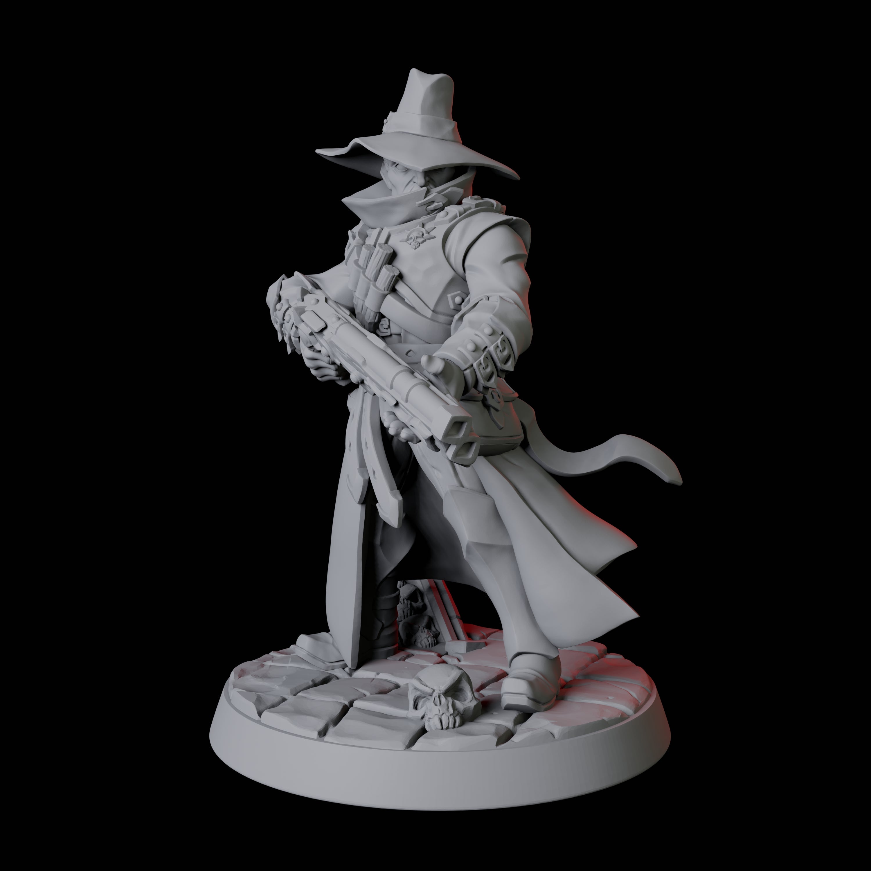 Vampire Hunter C Miniature for Dungeons and Dragons, Pathfinder or other TTRPGs