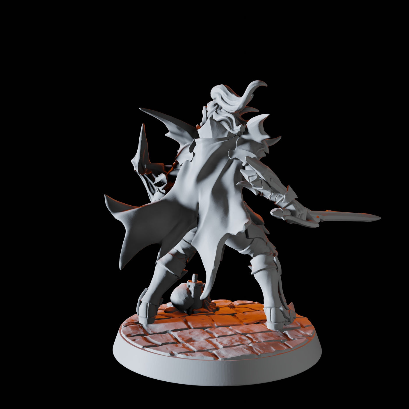 Vampire Spawn D Miniature for Dungeons and Dragons, Pathfinder or other TTRPGs