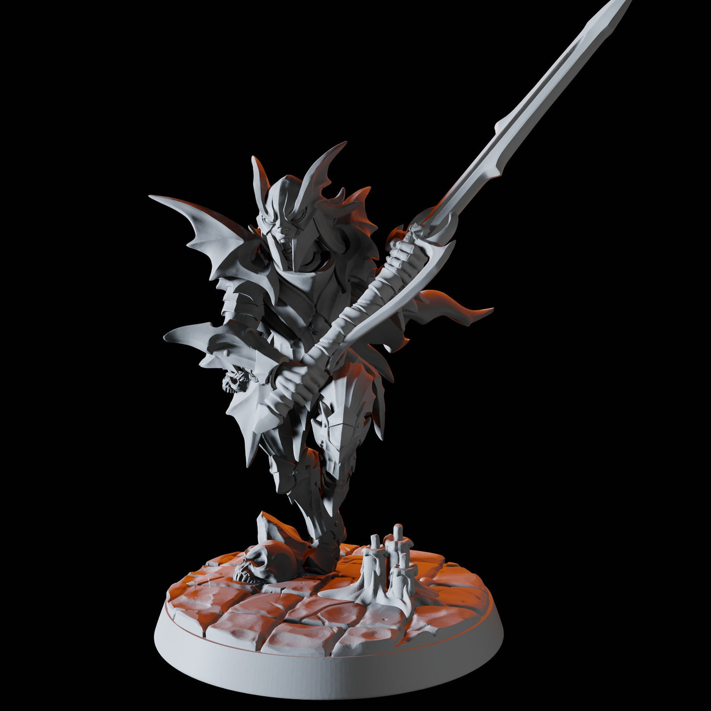 Vampire Spawn E Miniature for Dungeons and Dragons, Pathfinder or other TTRPGs