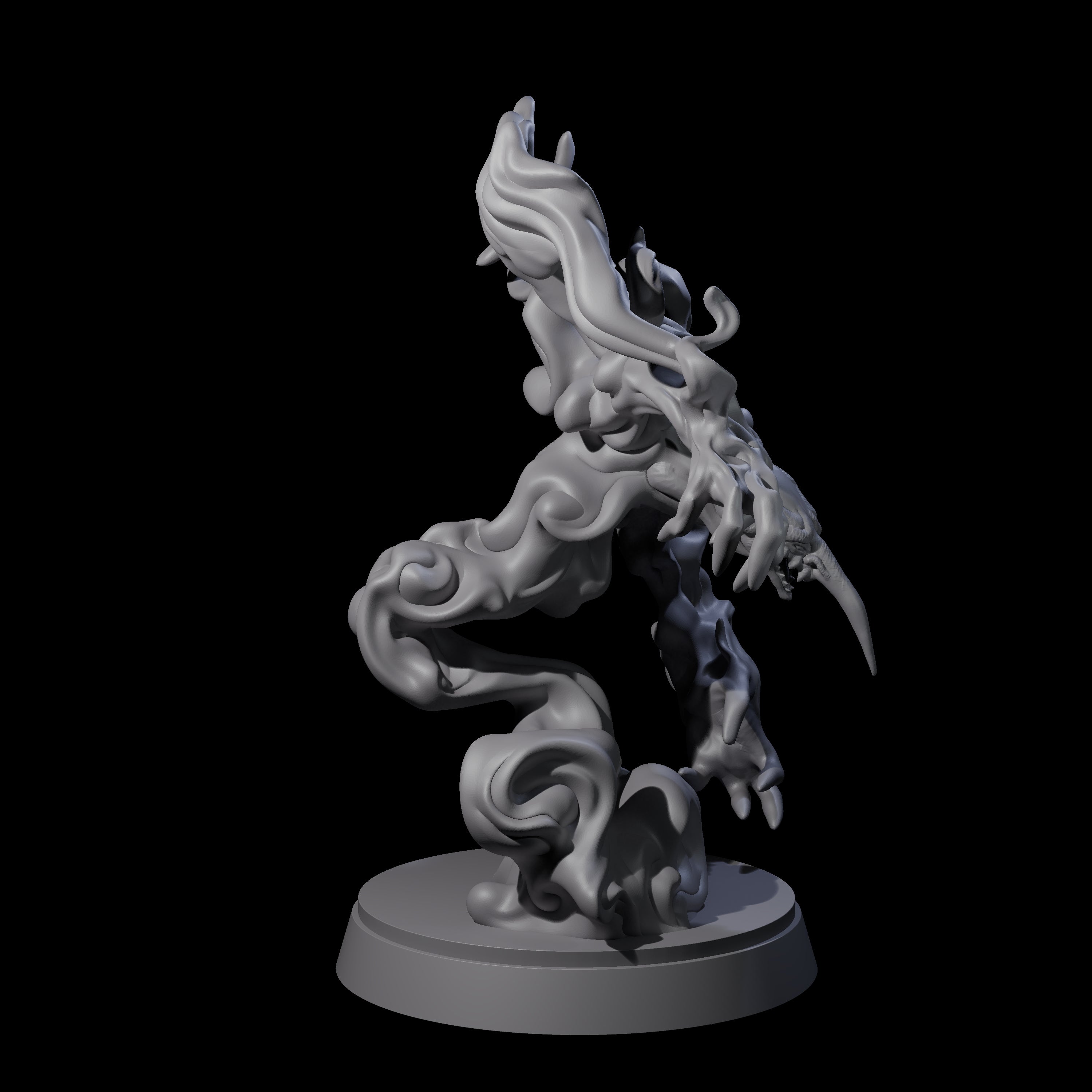 Vaporous Smoke Mephit Miniature for Dungeons and Dragons, Pathfinder or other TTRPGs