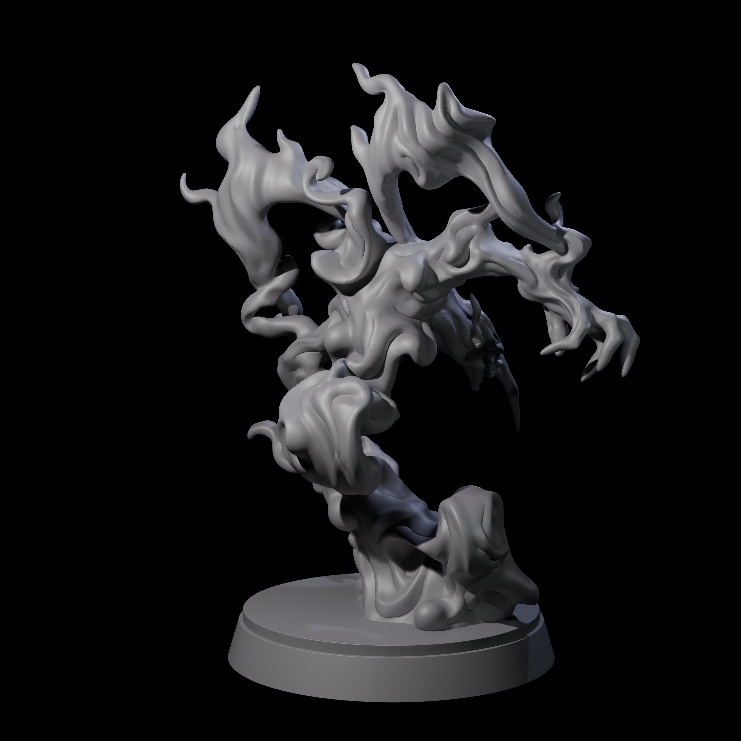 Vaporous Smoke Mephit Miniature for Dungeons and Dragons, Pathfinder or other TTRPGs