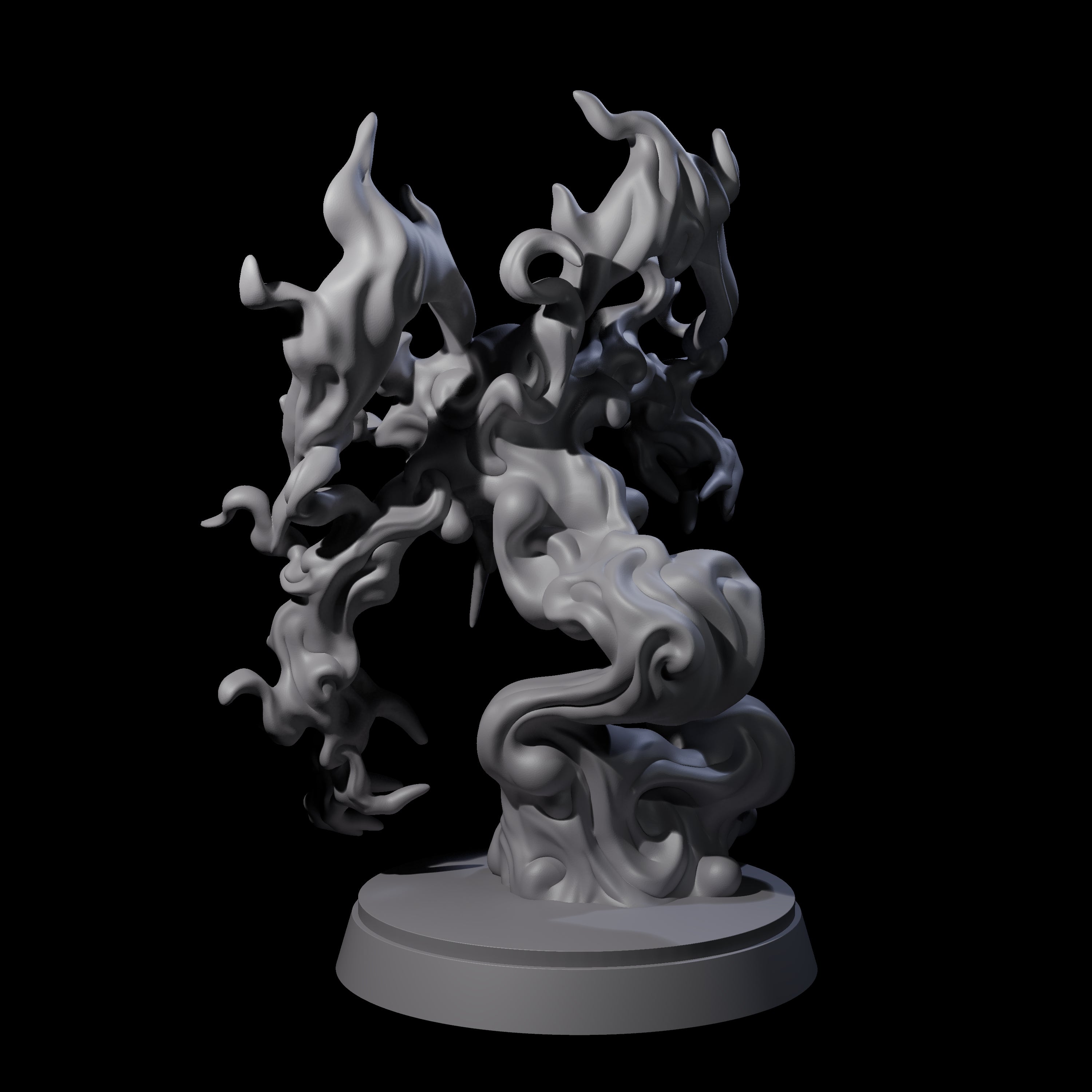 Vaporous Smoke Mephit Miniature for Dungeons and Dragons, Pathfinder or other TTRPGs