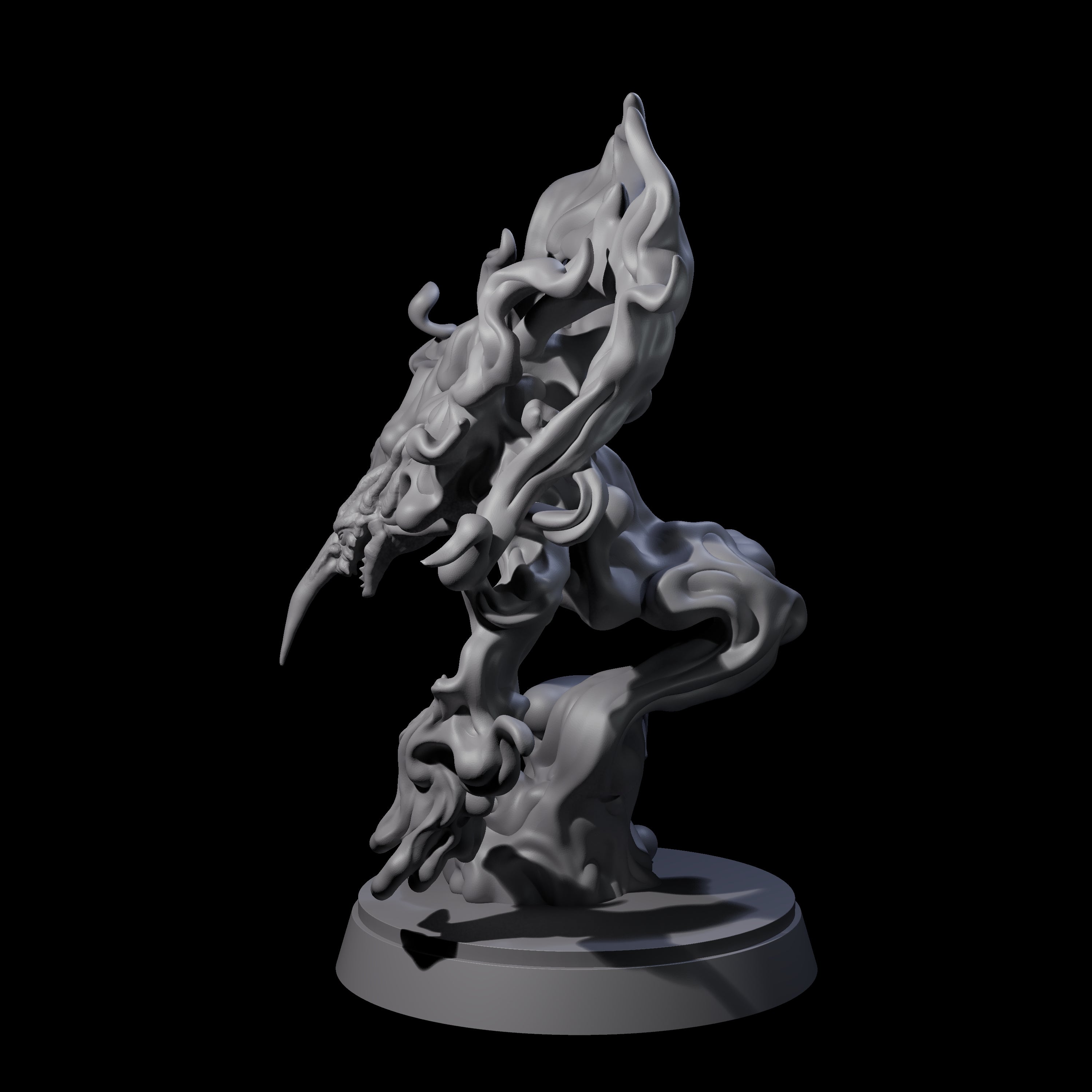 Vaporous Smoke Mephit Miniature for Dungeons and Dragons, Pathfinder or other TTRPGs