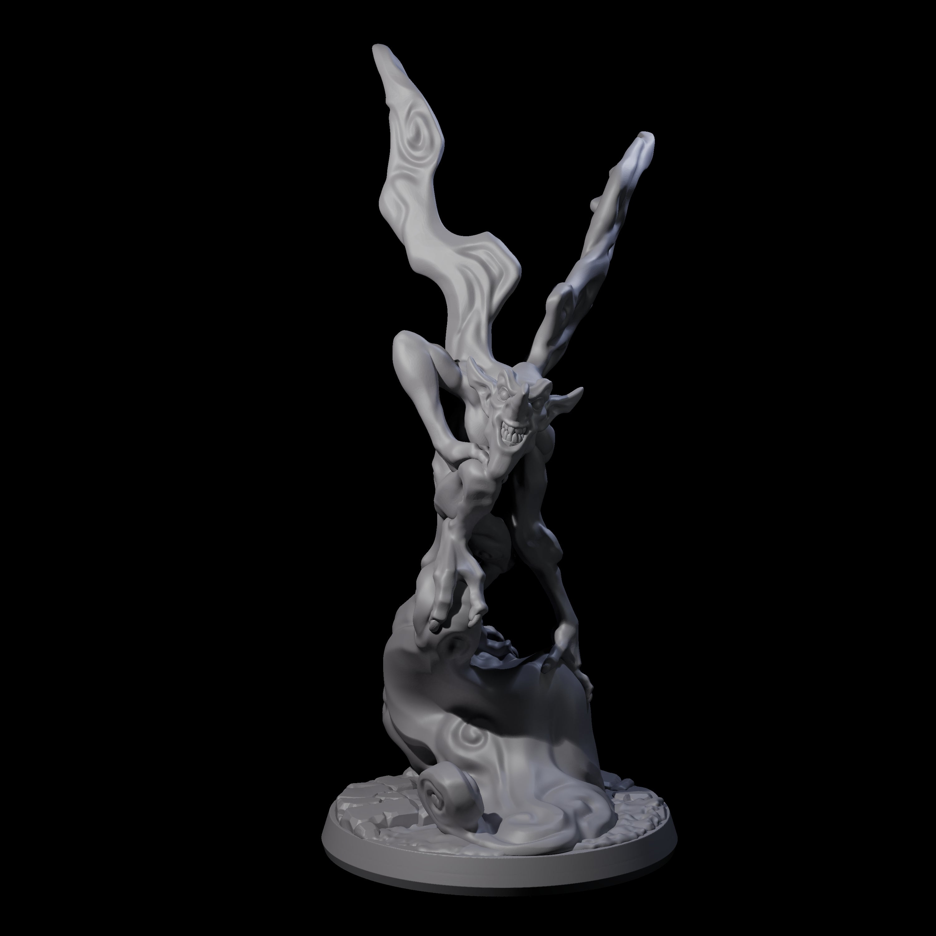 Vaporous Steam Mephit Miniature for Dungeons and Dragons, Pathfinder or other TTRPGs