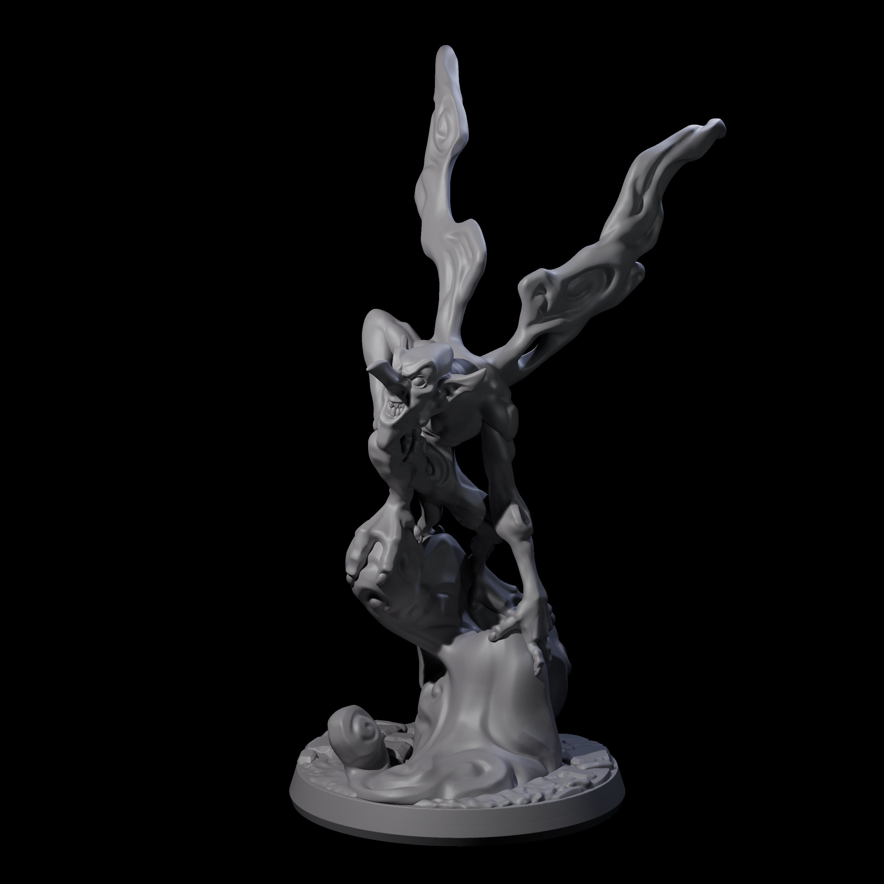 Vaporous Steam Mephit Miniature for Dungeons and Dragons, Pathfinder or other TTRPGs