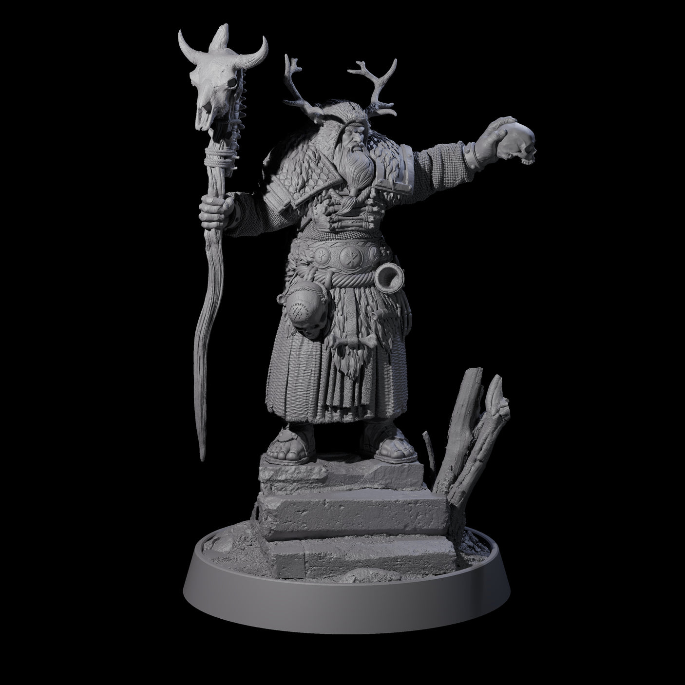 Veteran Viking Warrior G Miniature for Dungeons and Dragons, Pathfinder or other TTRPGs