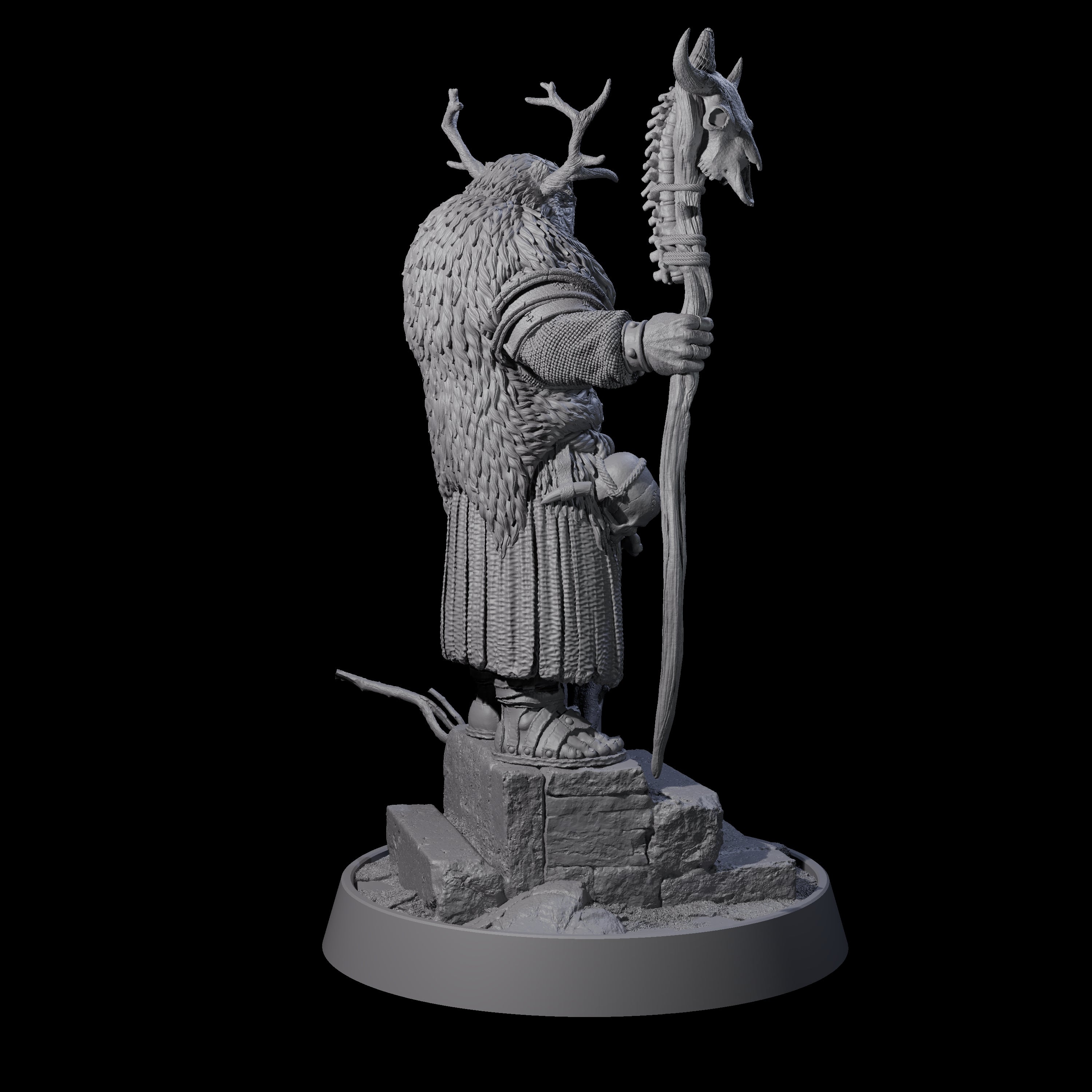 Veteran Viking Warrior G Miniature for Dungeons and Dragons, Pathfinder or other TTRPGs