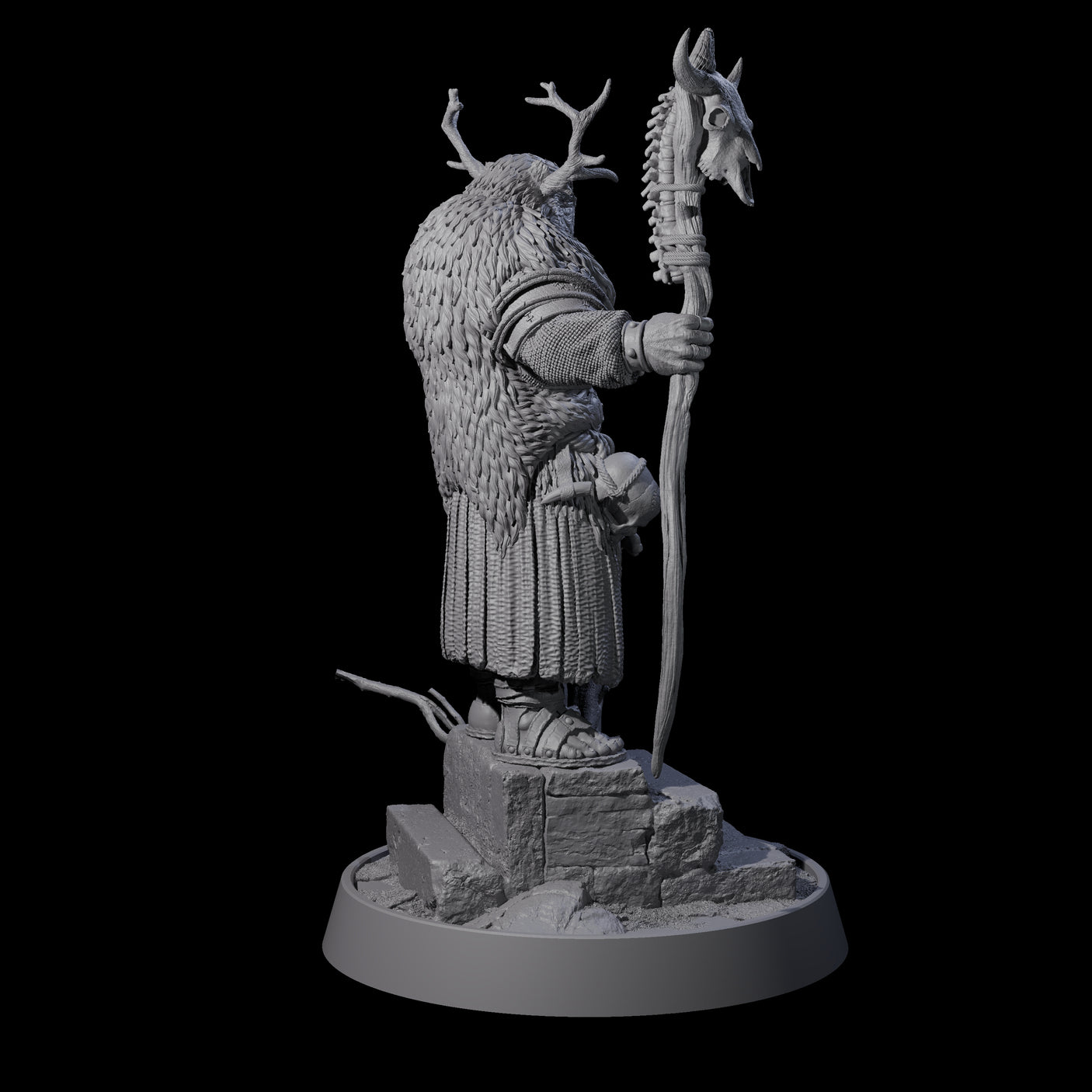 Veteran Viking Warrior G Miniature for Dungeons and Dragons, Pathfinder or other TTRPGs