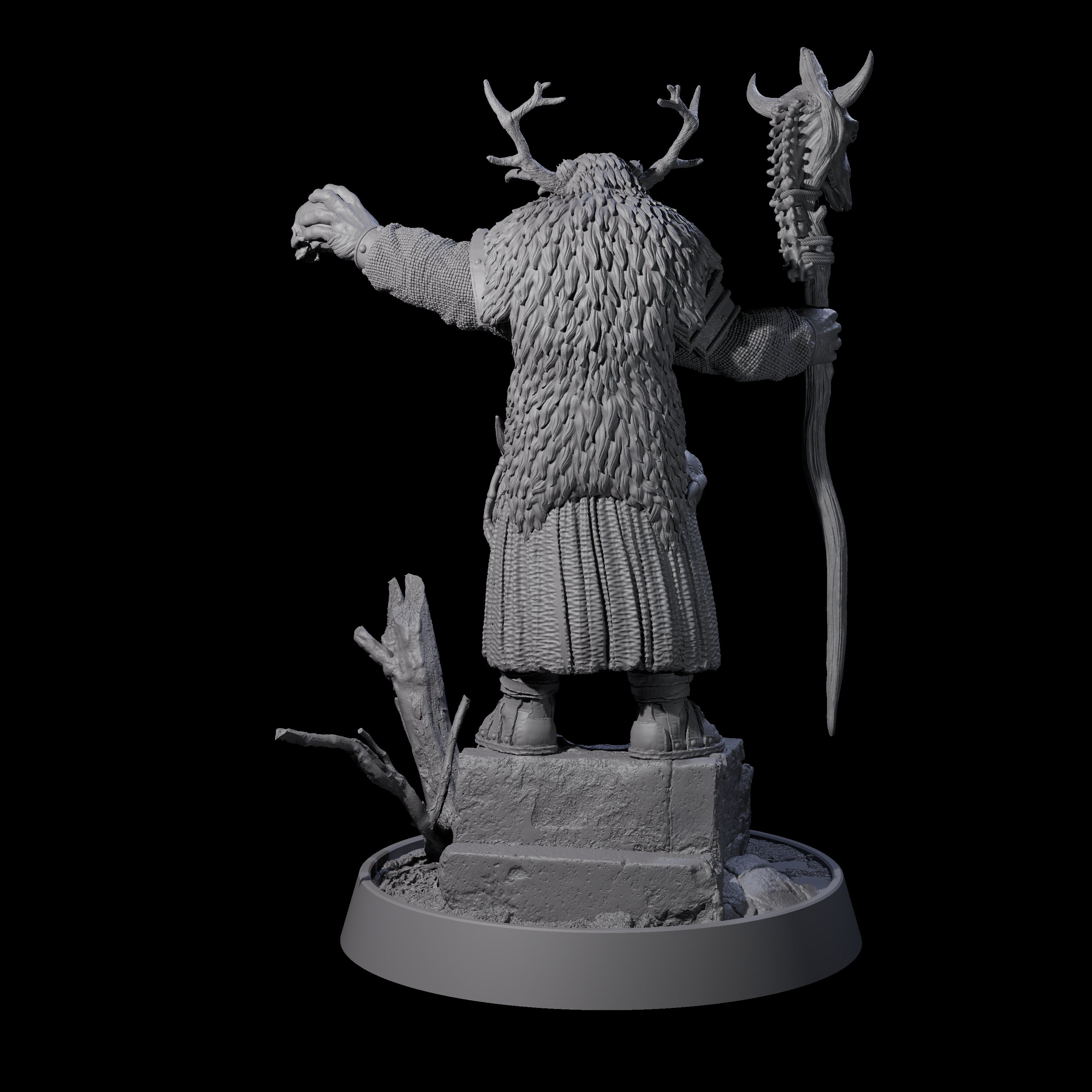 Veteran Viking Warrior G Miniature for Dungeons and Dragons, Pathfinder or other TTRPGs