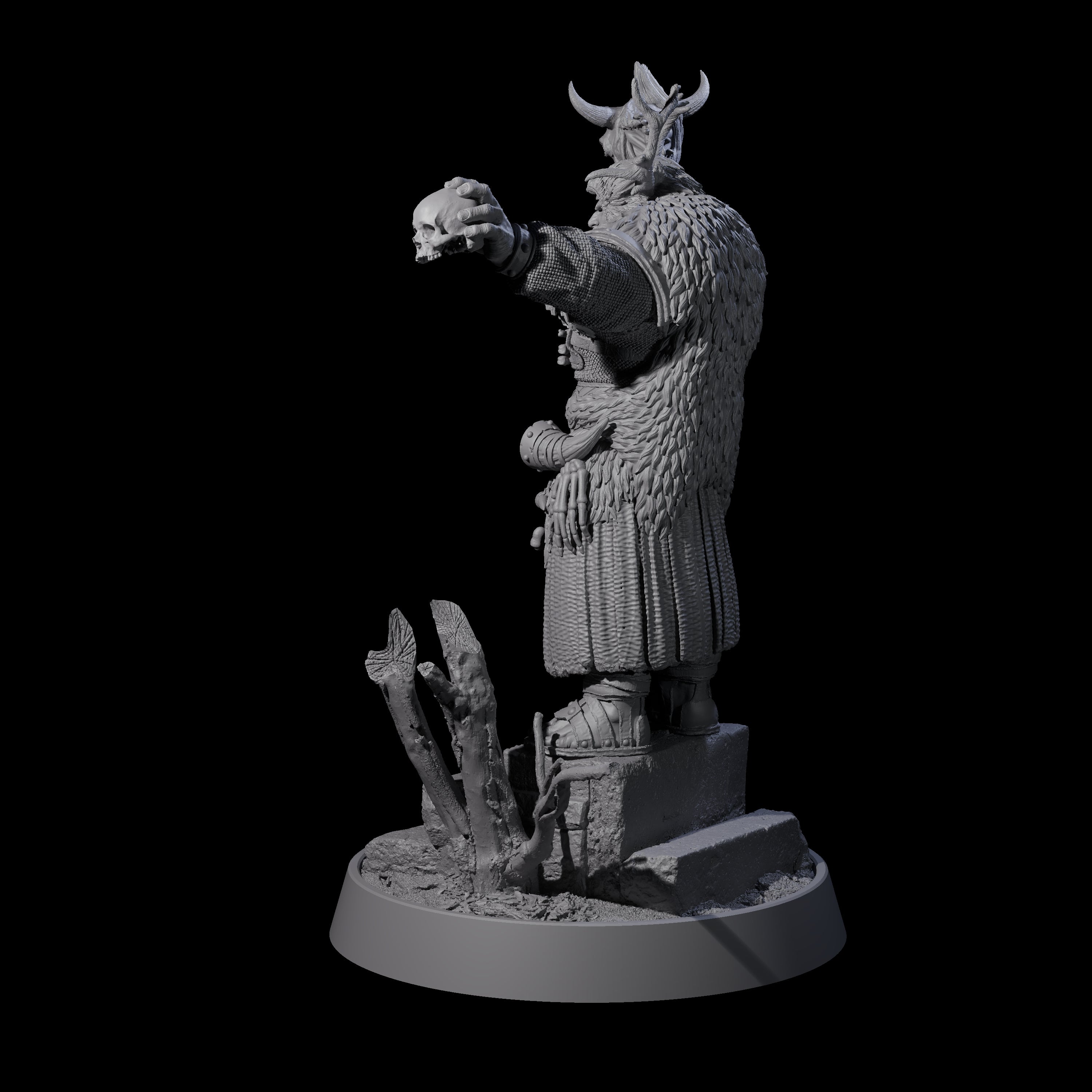 Veteran Viking Warrior G Miniature for Dungeons and Dragons, Pathfinder or other TTRPGs