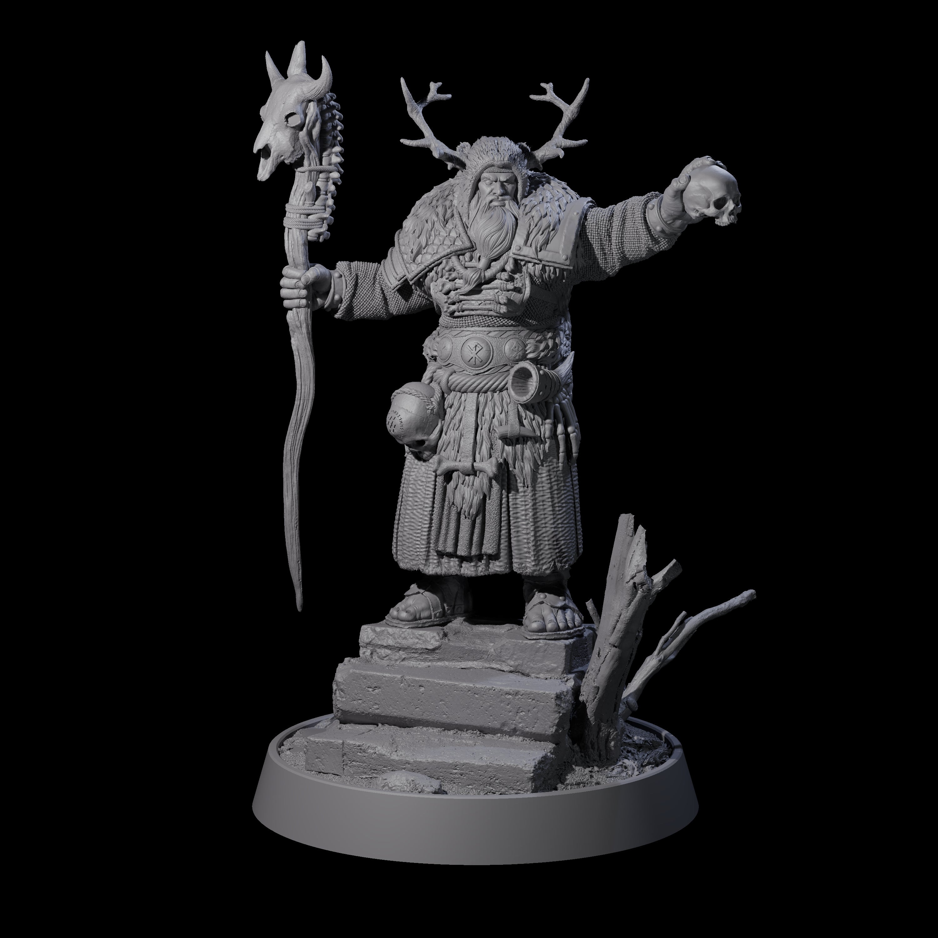 Veteran Viking Warrior G Miniature for Dungeons and Dragons, Pathfinder or other TTRPGs