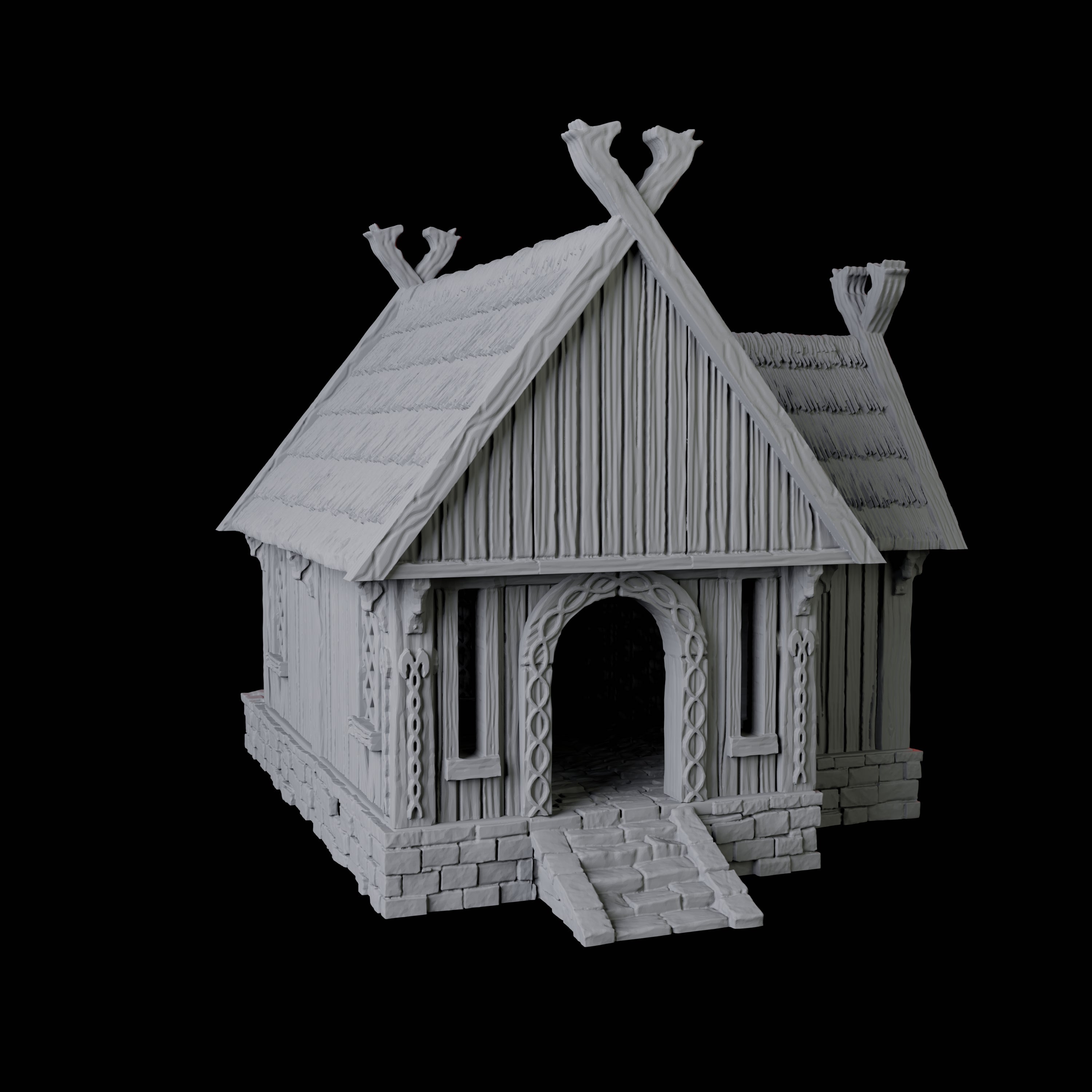 Villager's House - Saxonia Miniature for Dungeons and Dragons, Pathfinder or other TTRPGs