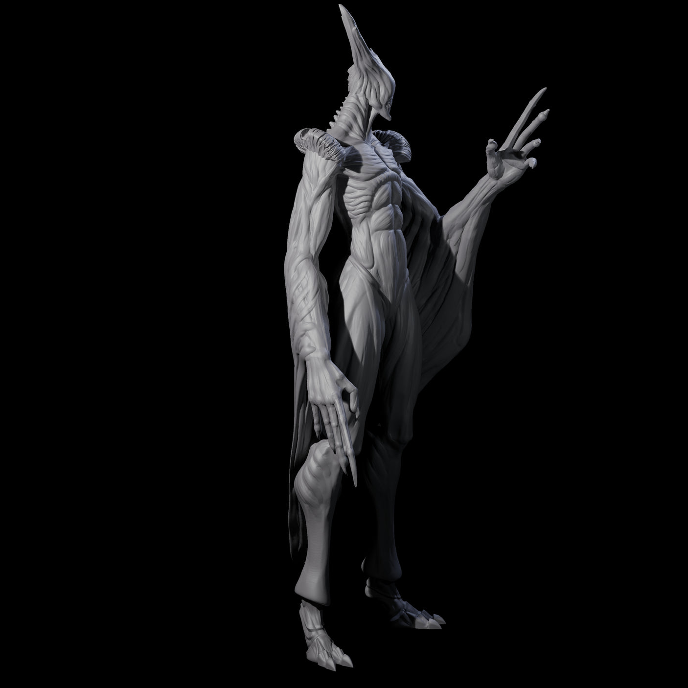 Visiting Theletos Aeon Miniature for Dungeons and Dragons, Pathfinder or other TTRPGs