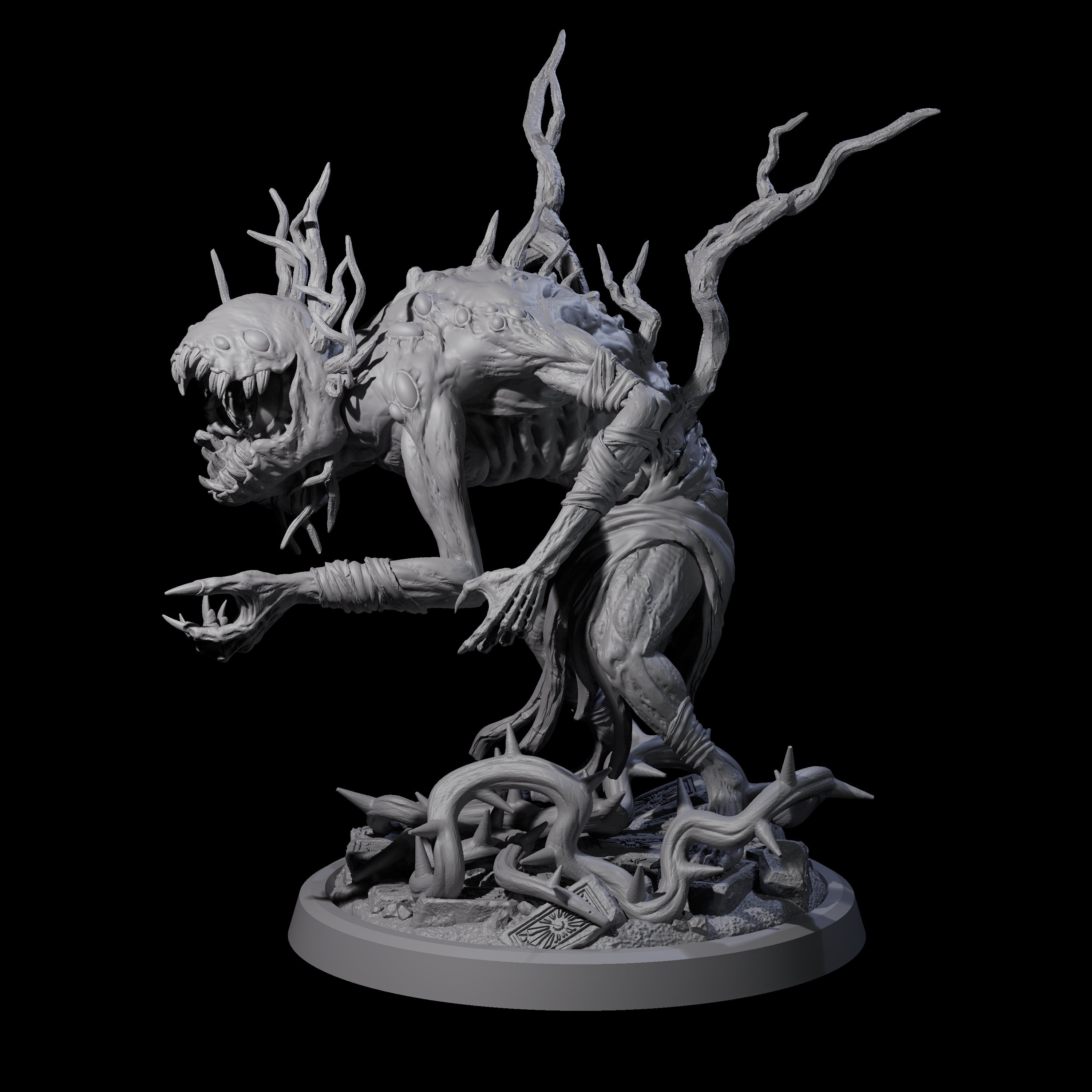 Void Nothic A Miniature for Dungeons and Dragons, Pathfinder or other TTRPGs