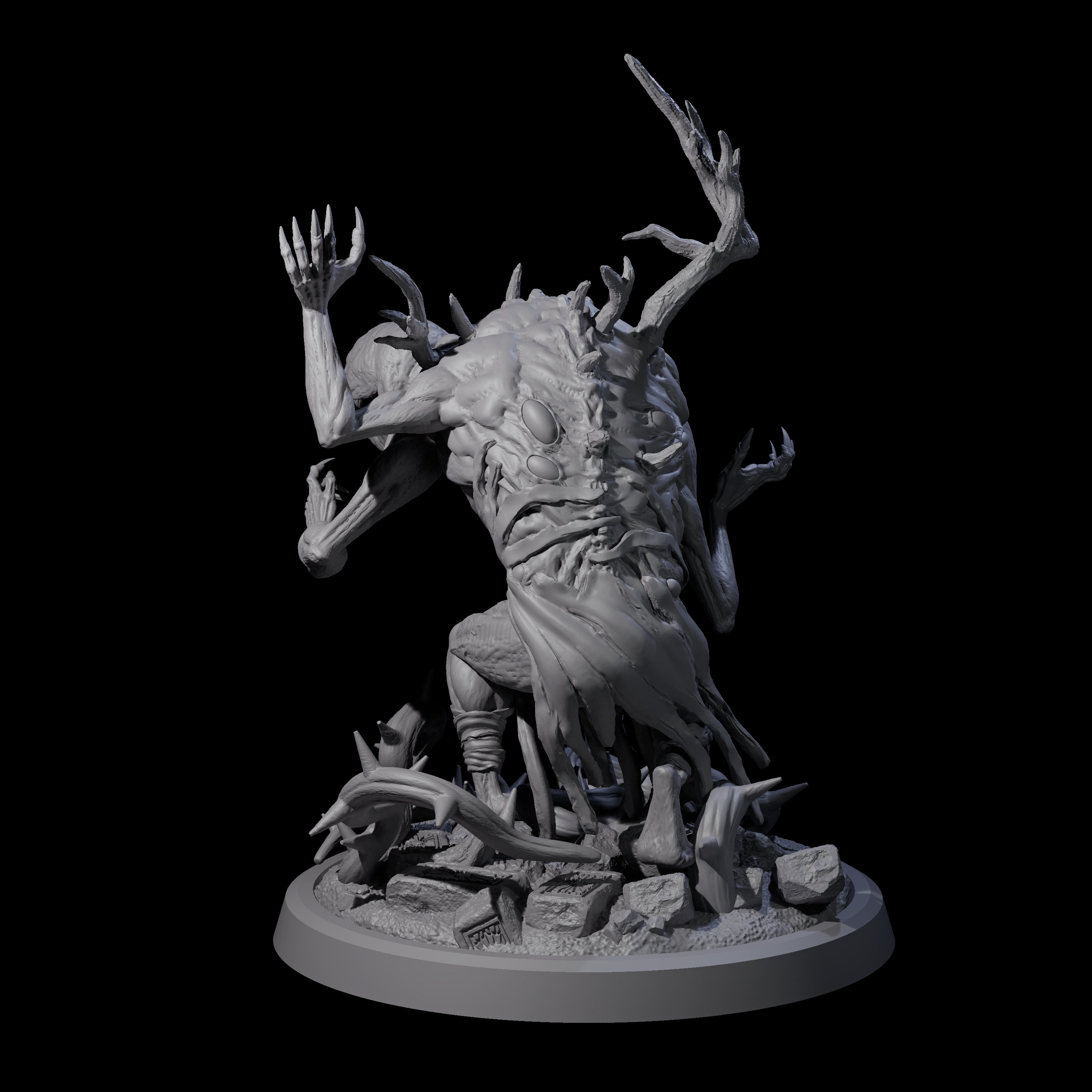 Void Nothic B Miniature for Dungeons and Dragons, Pathfinder or other TTRPGs
