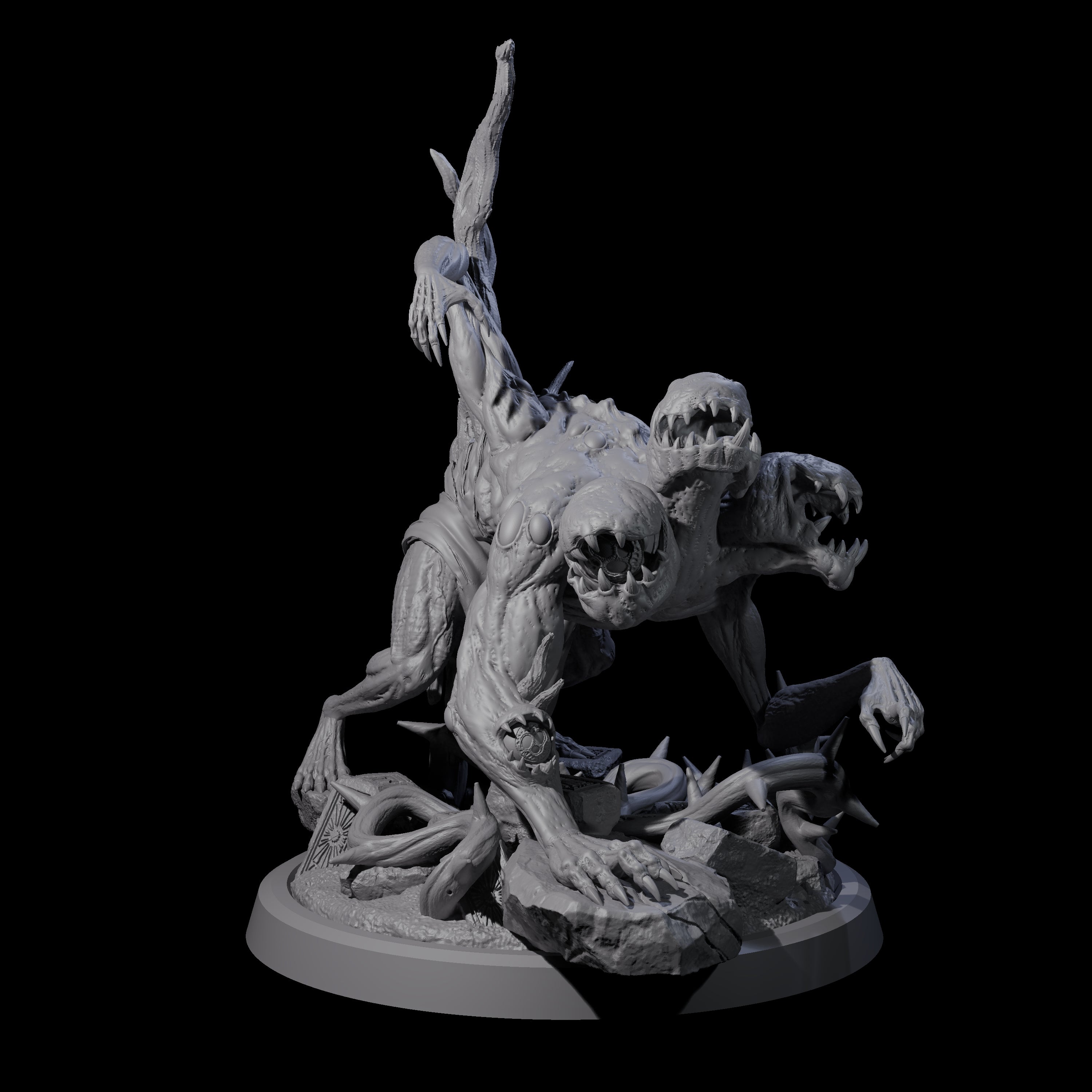 Void Nothic D Miniature for Dungeons and Dragons, Pathfinder or other TTRPGs
