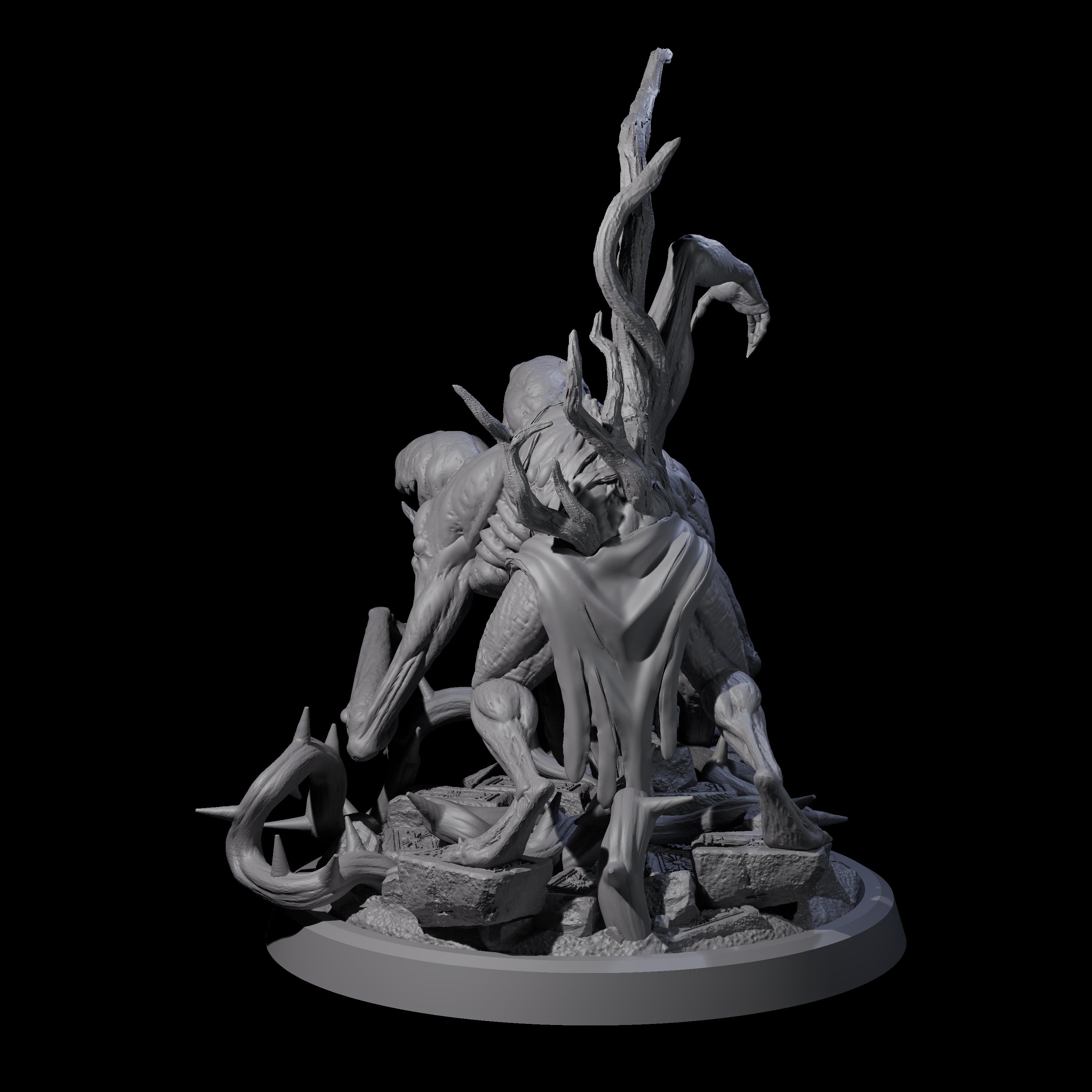 Void Nothic D Miniature for Dungeons and Dragons, Pathfinder or other TTRPGs