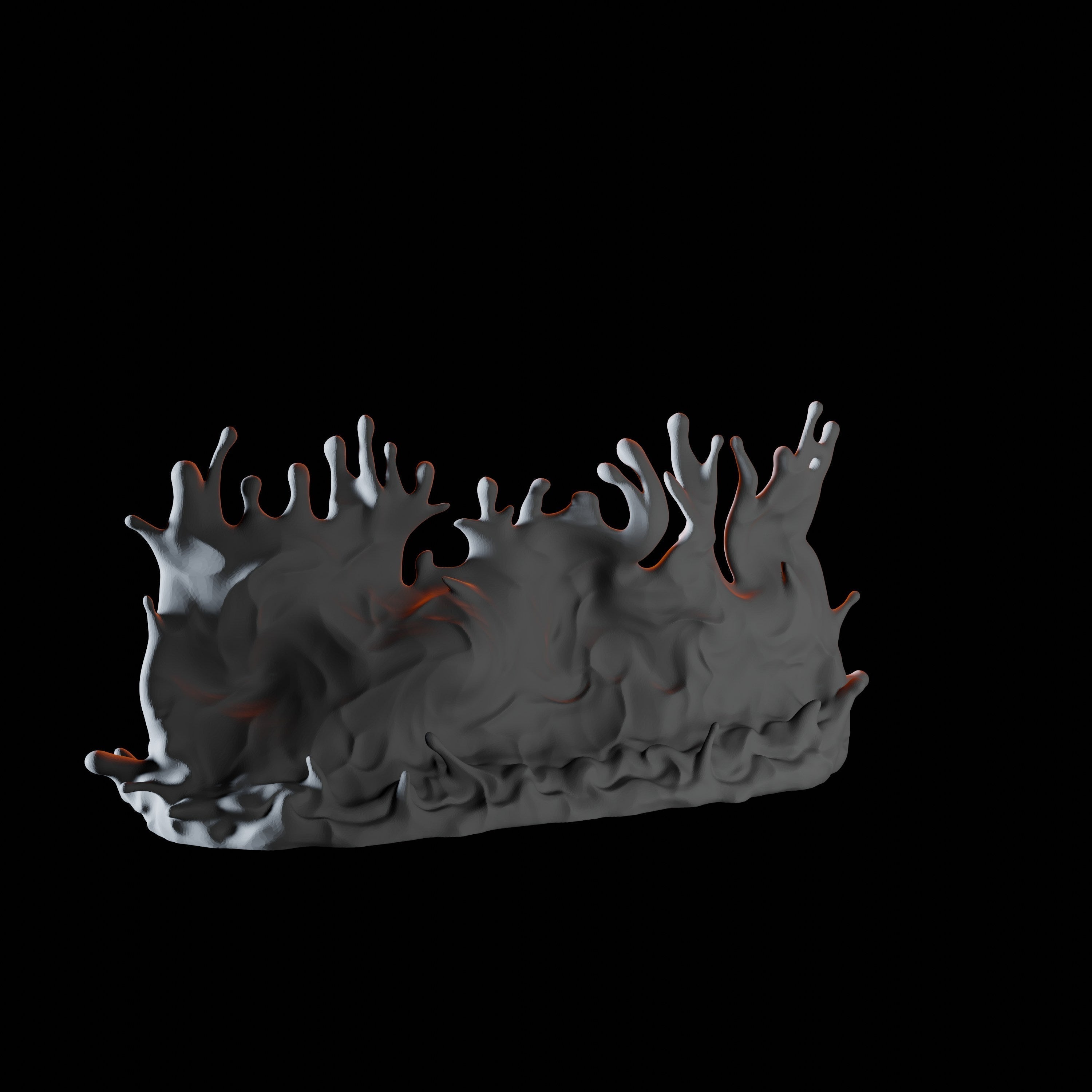 Wall of Water Miniature for Dungeons and Dragons, Pathfinder or other TTRPGs