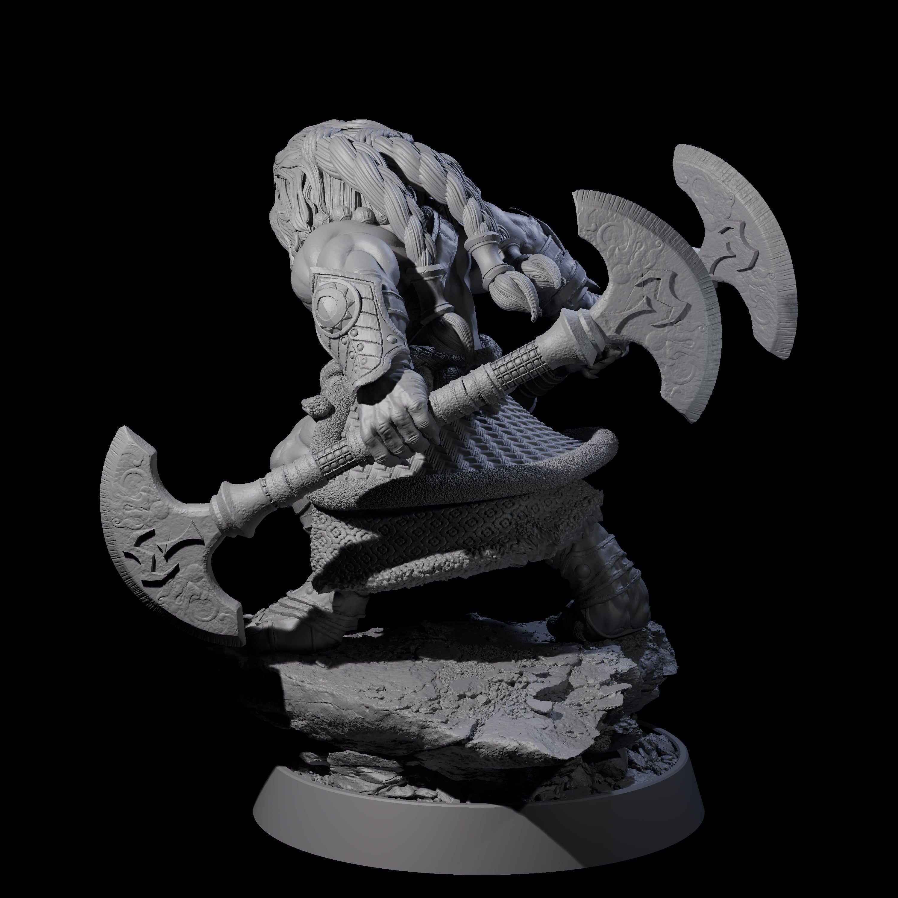 Wandering Leonin Nomad A Miniature for Dungeons and Dragons, Pathfinder or other TTRPGs