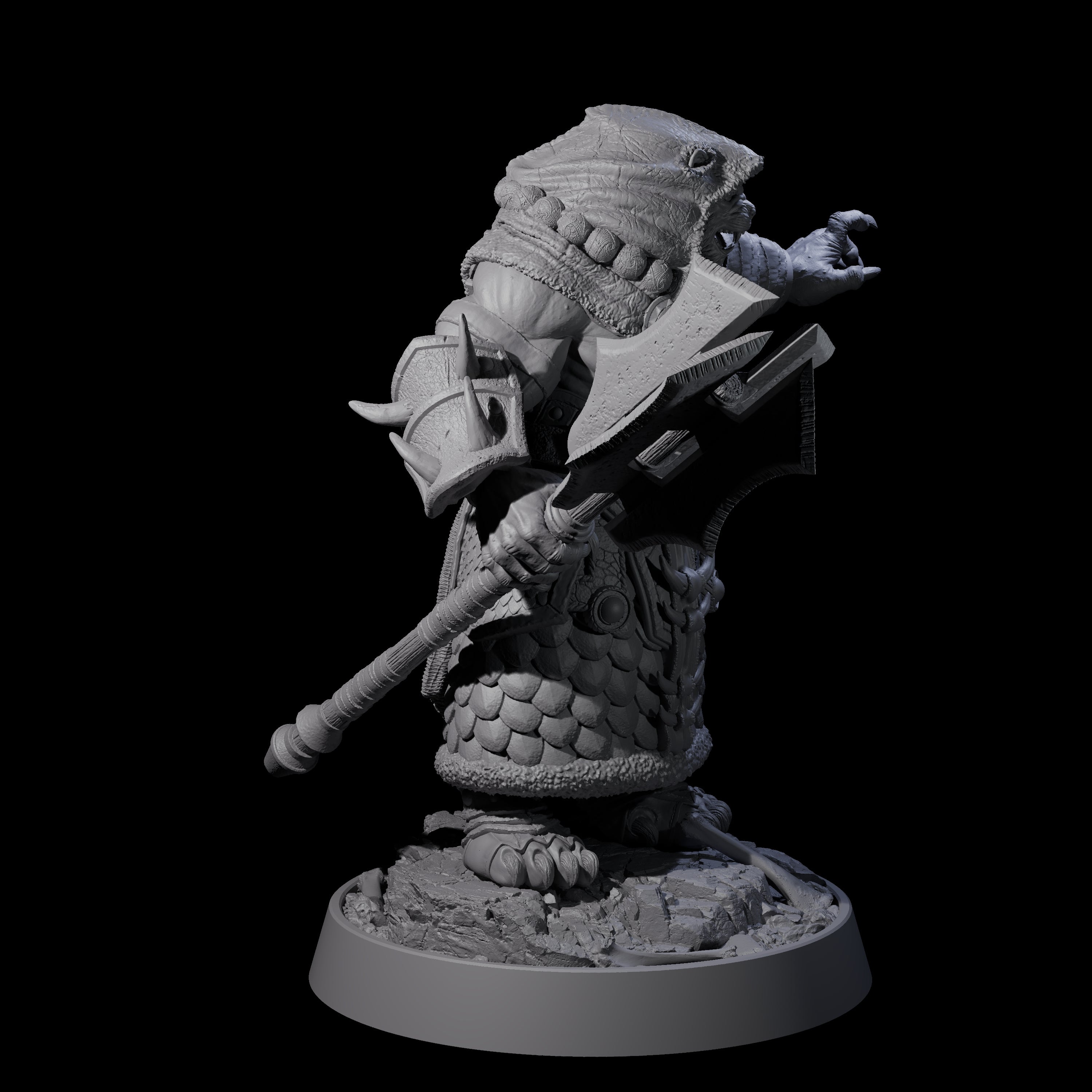 Wandering Leonin Nomad B Miniature for Dungeons and Dragons, Pathfinder or other TTRPGs