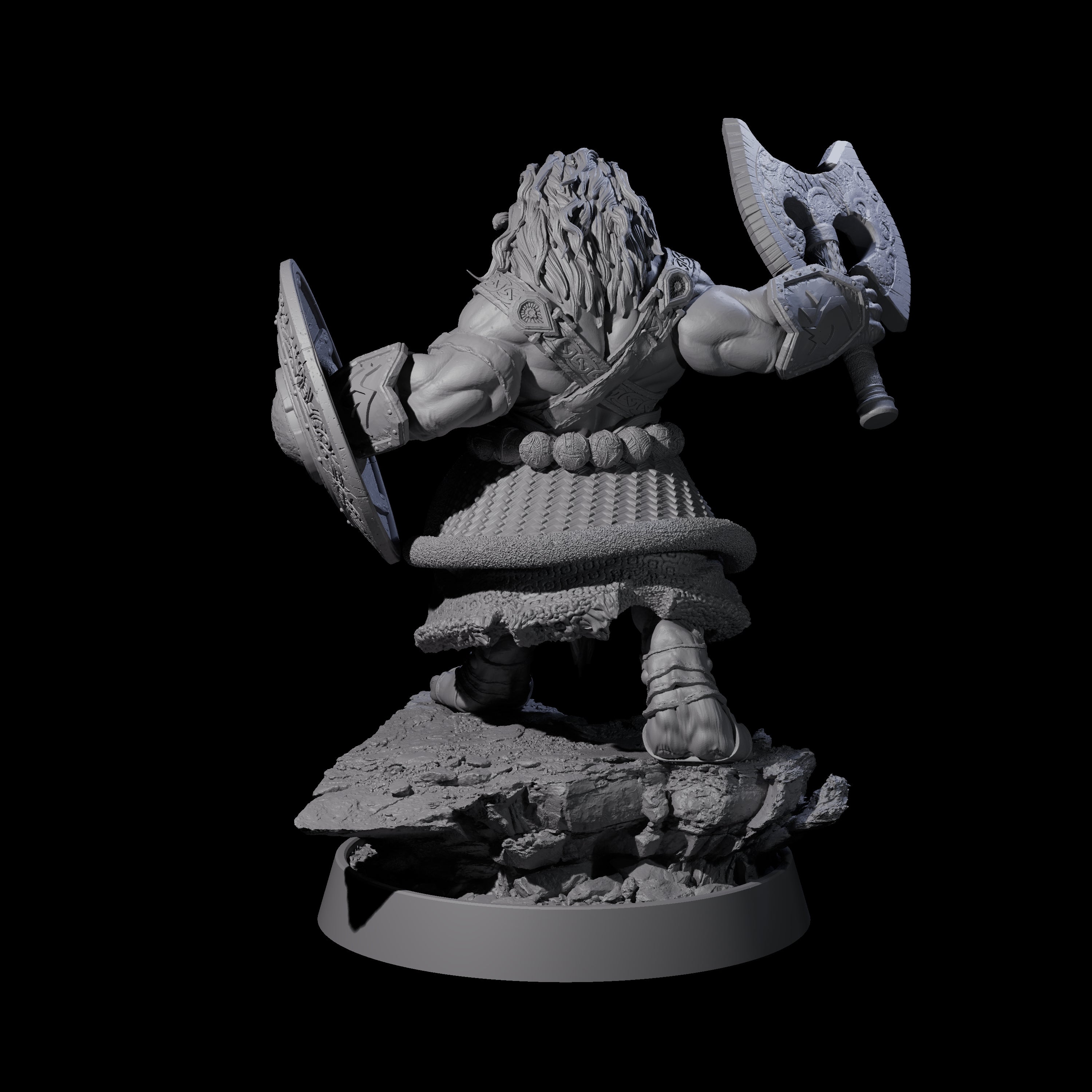 Wandering Leonin Nomad D Miniature for Dungeons and Dragons, Pathfinder or other TTRPGs