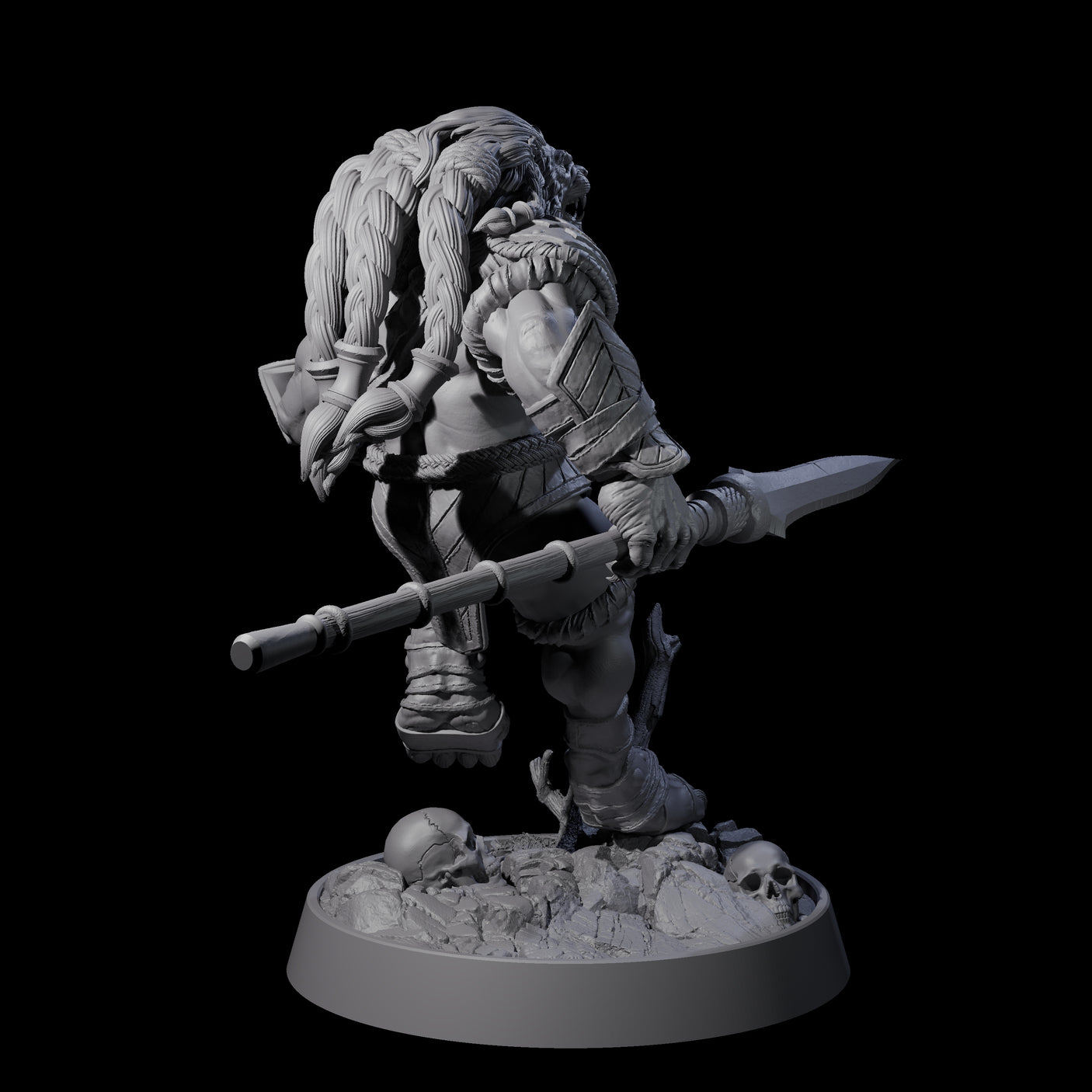 Wandering Leonin Nomad J Miniature for Dungeons and Dragons, Pathfinder or other TTRPGs