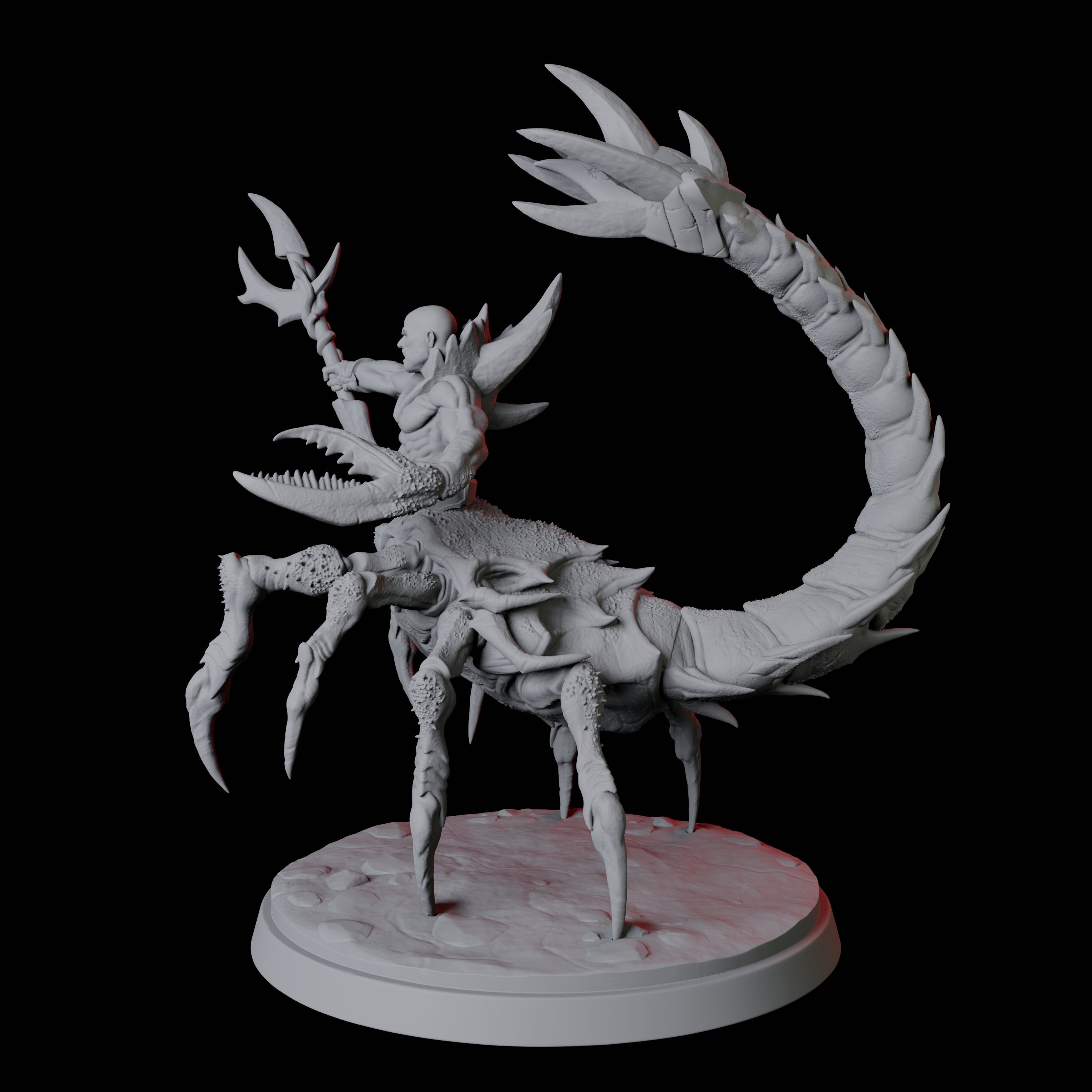 Warring Tlincallis A Miniature for Dungeons and Dragons, Pathfinder or other TTRPGs