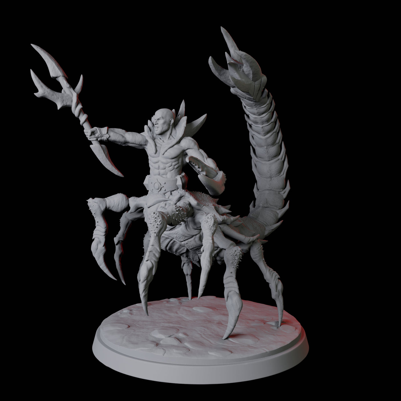 Warring Tlincallis A Miniature for Dungeons and Dragons, Pathfinder or other TTRPGs