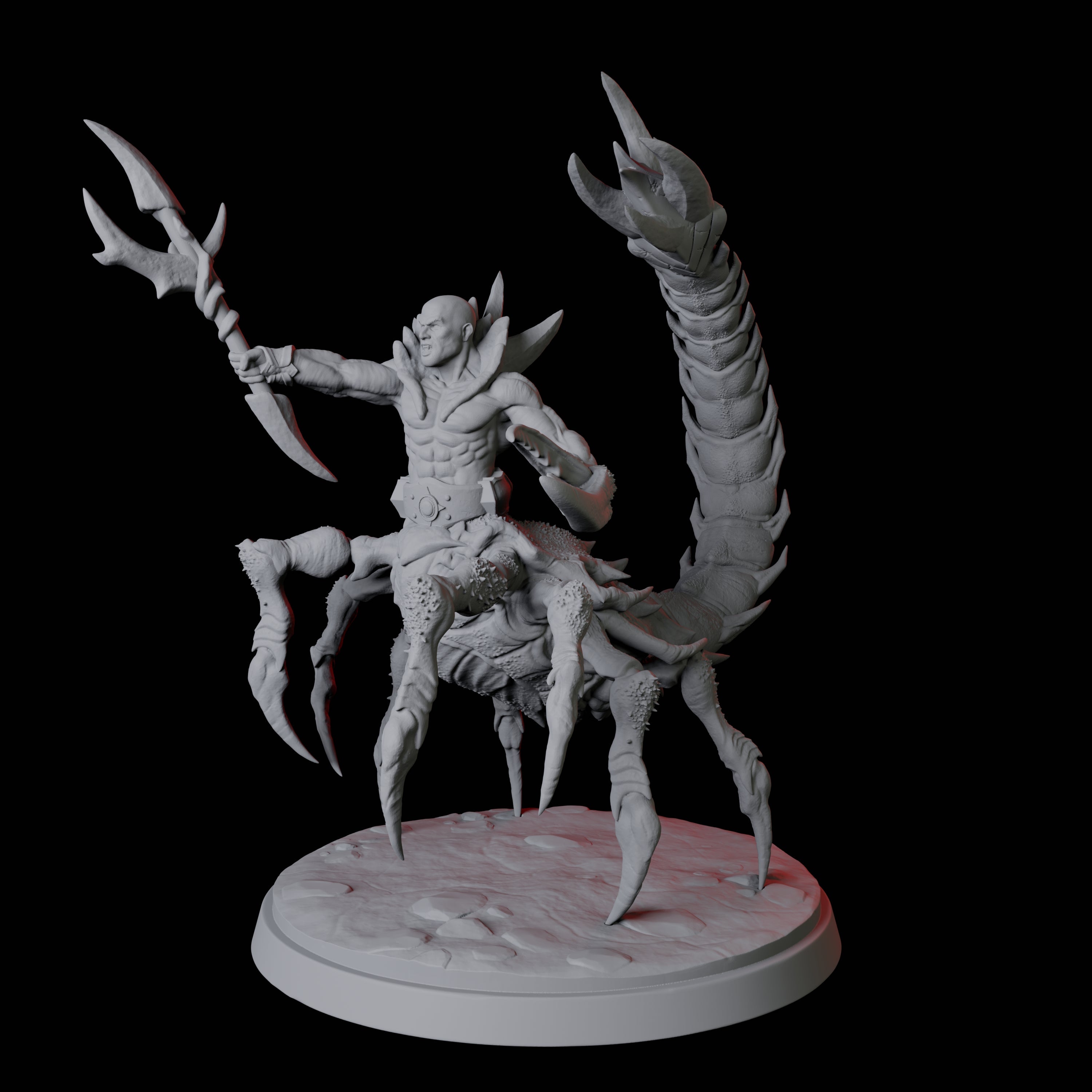 Warring Tlincallis A Miniature for Dungeons and Dragons, Pathfinder or other TTRPGs