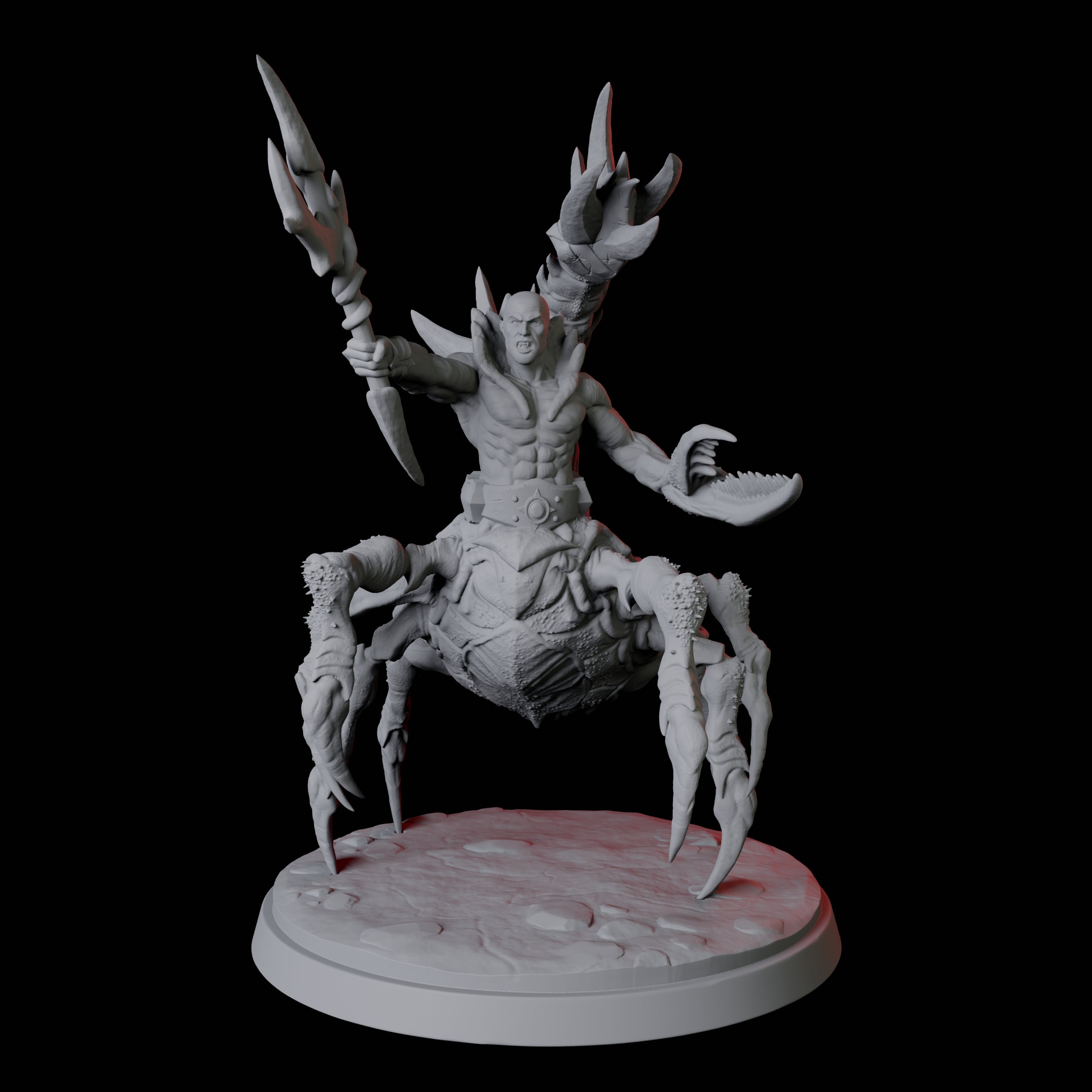 Warring Tlincallis A Miniature for Dungeons and Dragons, Pathfinder or other TTRPGs