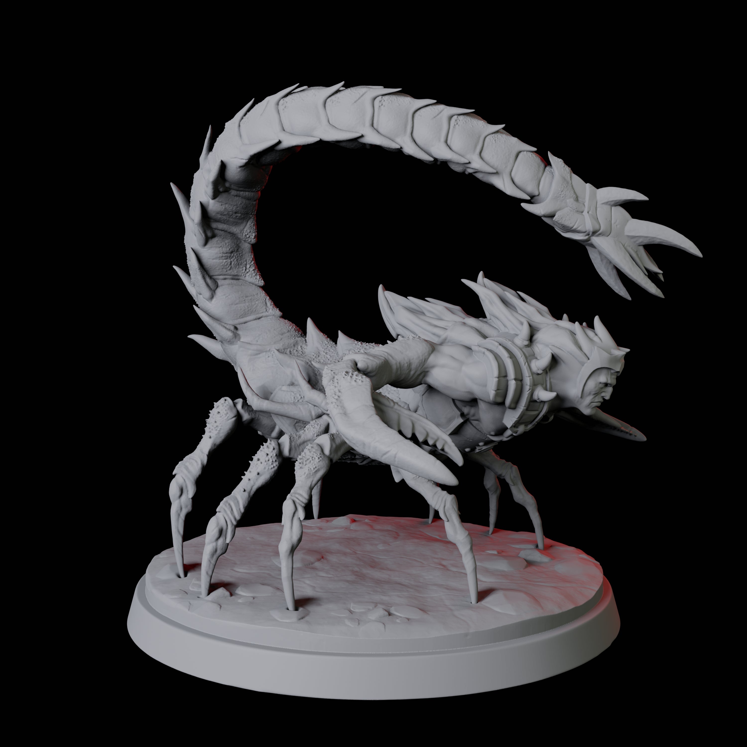 Warring Tlincallis B Miniature for Dungeons and Dragons, Pathfinder or other TTRPGs