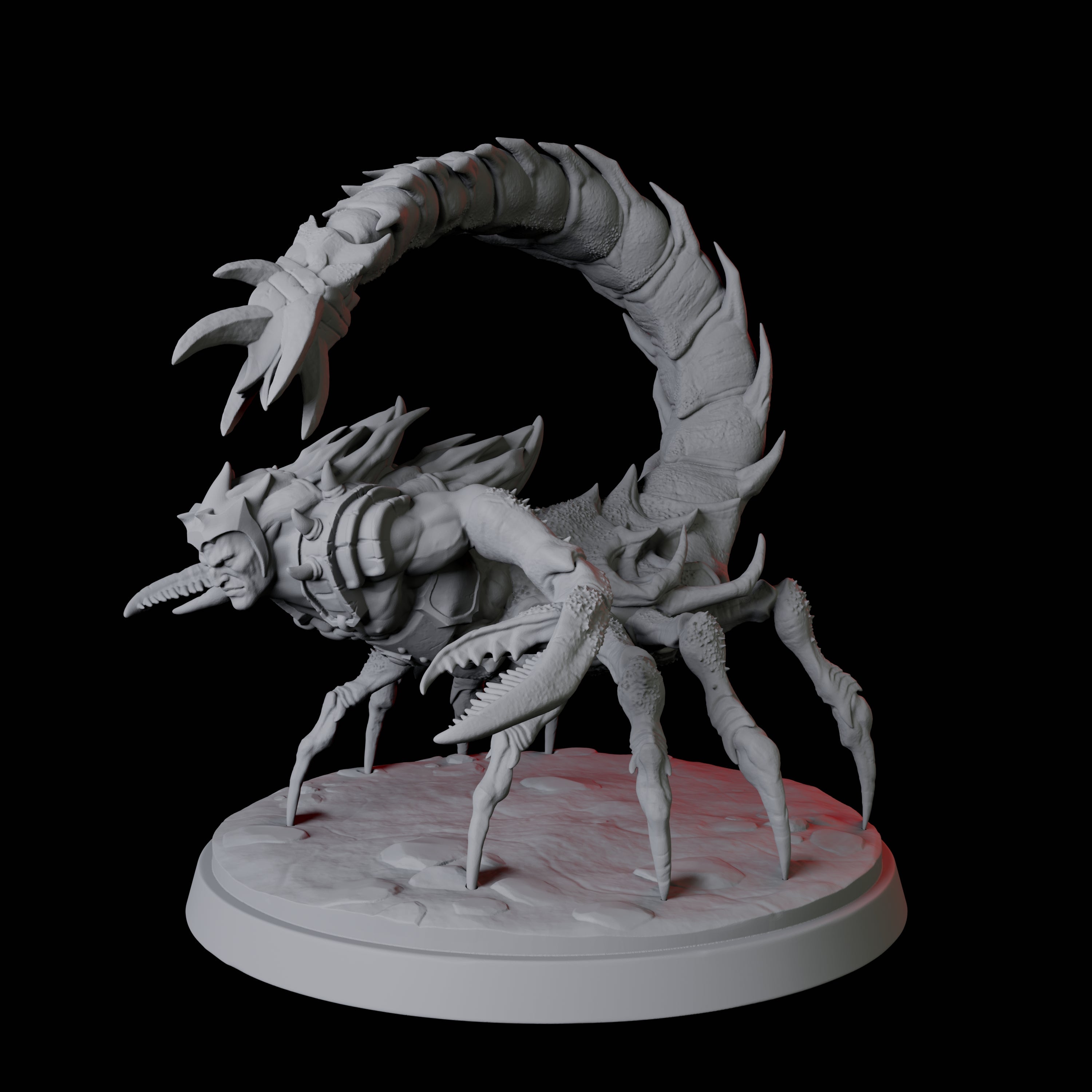 Warring Tlincallis B Miniature for Dungeons and Dragons, Pathfinder or other TTRPGs