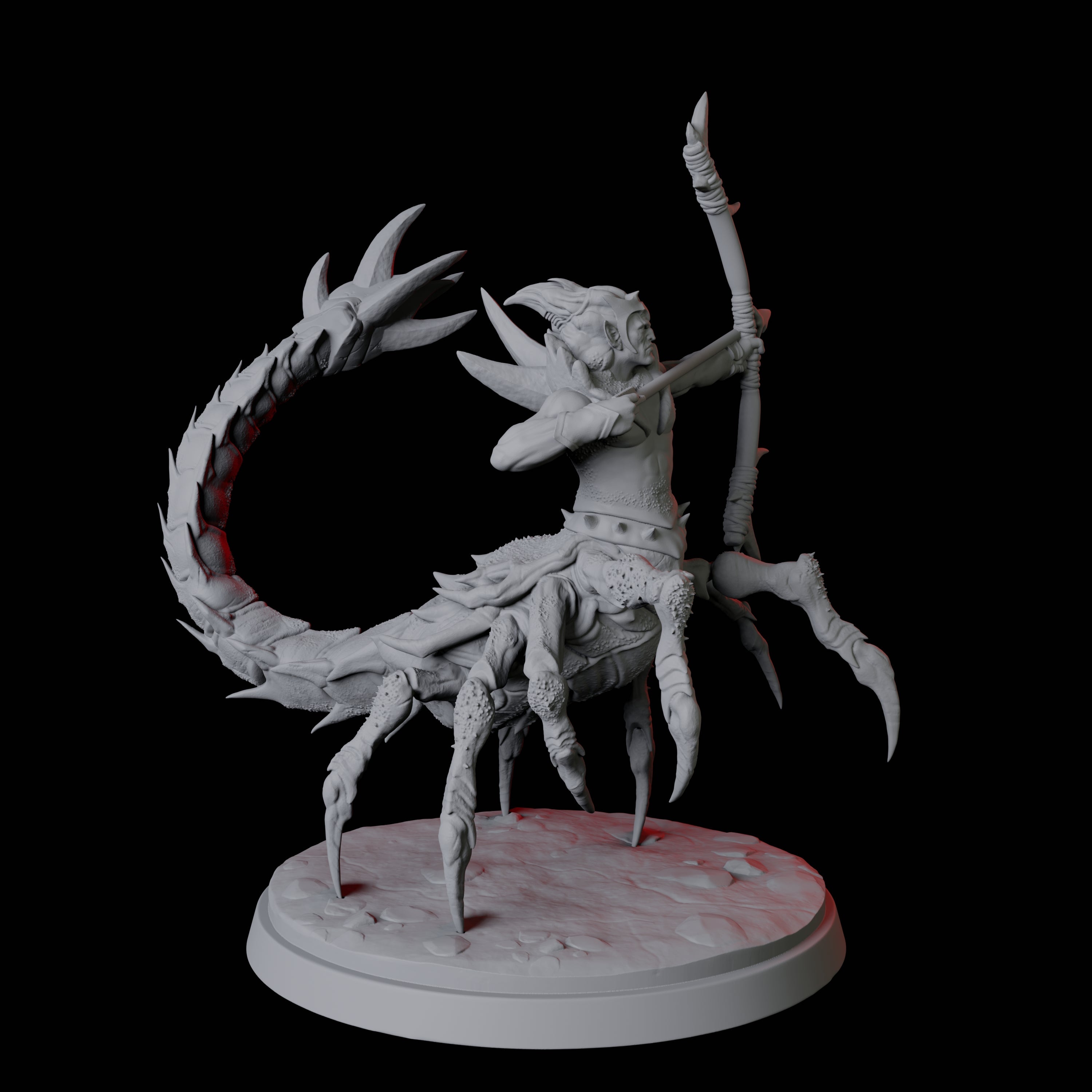 Warring Tlincallis C Miniature for Dungeons and Dragons, Pathfinder or other TTRPGs