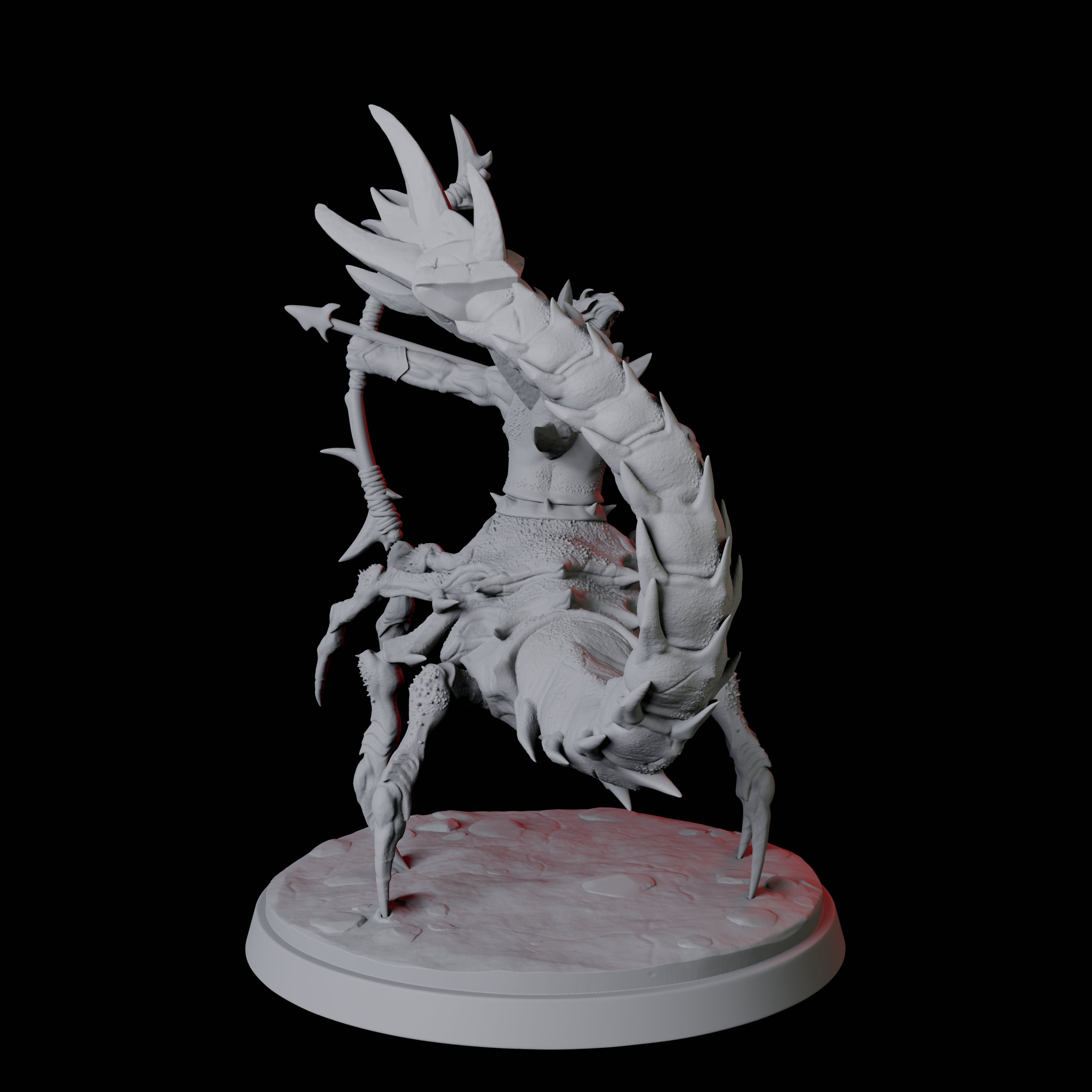 Warring Tlincallis C Miniature for Dungeons and Dragons, Pathfinder or other TTRPGs