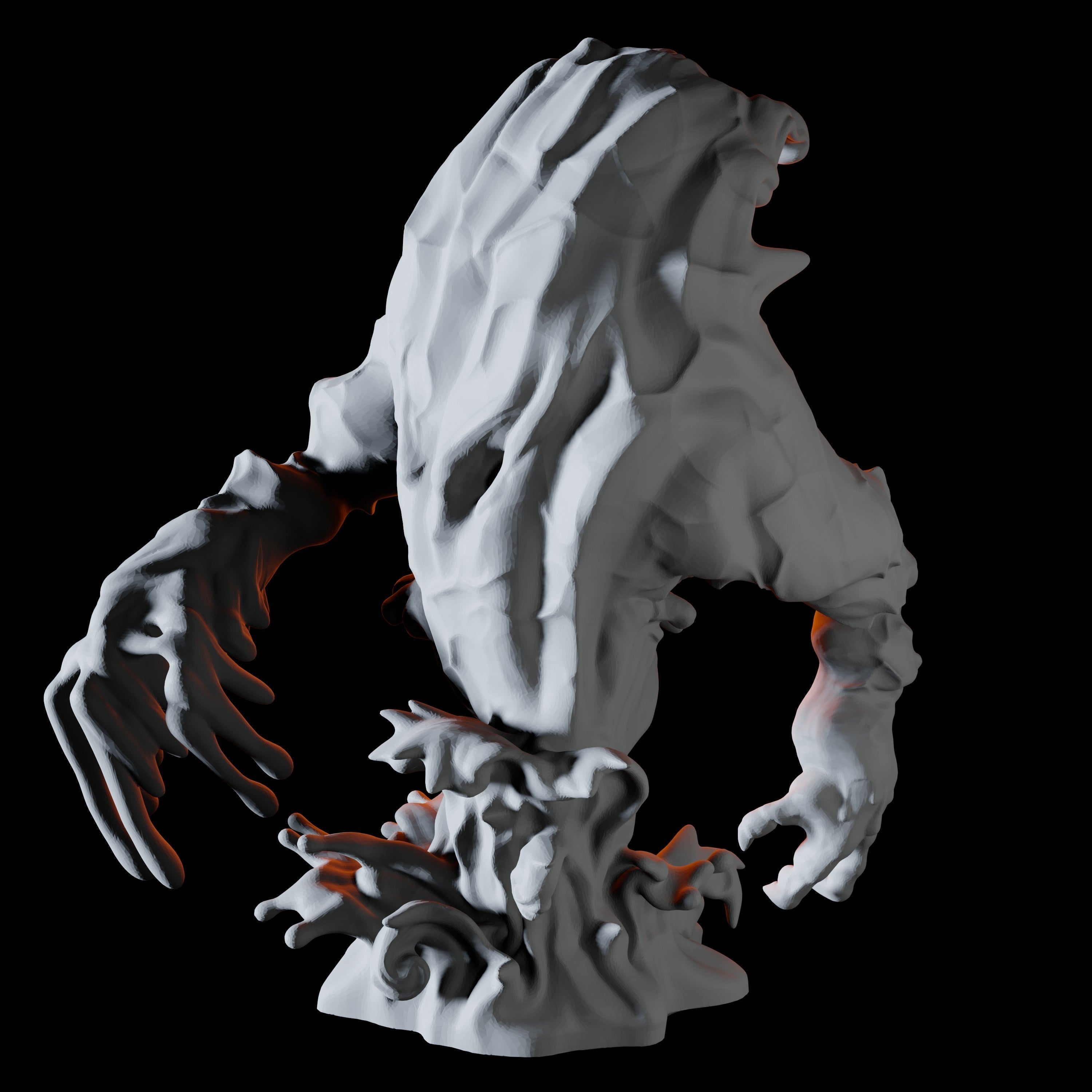 Water Elemental C Miniature for Dungeons and Dragons, Pathfinder or other TTRPGs